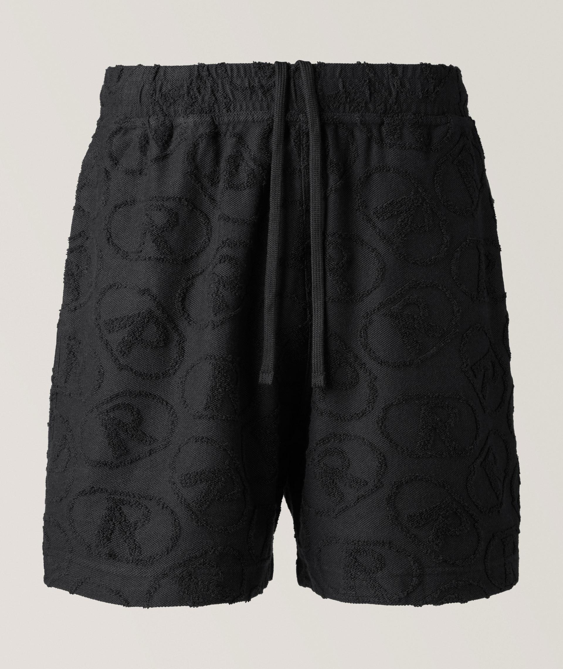 Short en coton jacquard éponge image 0