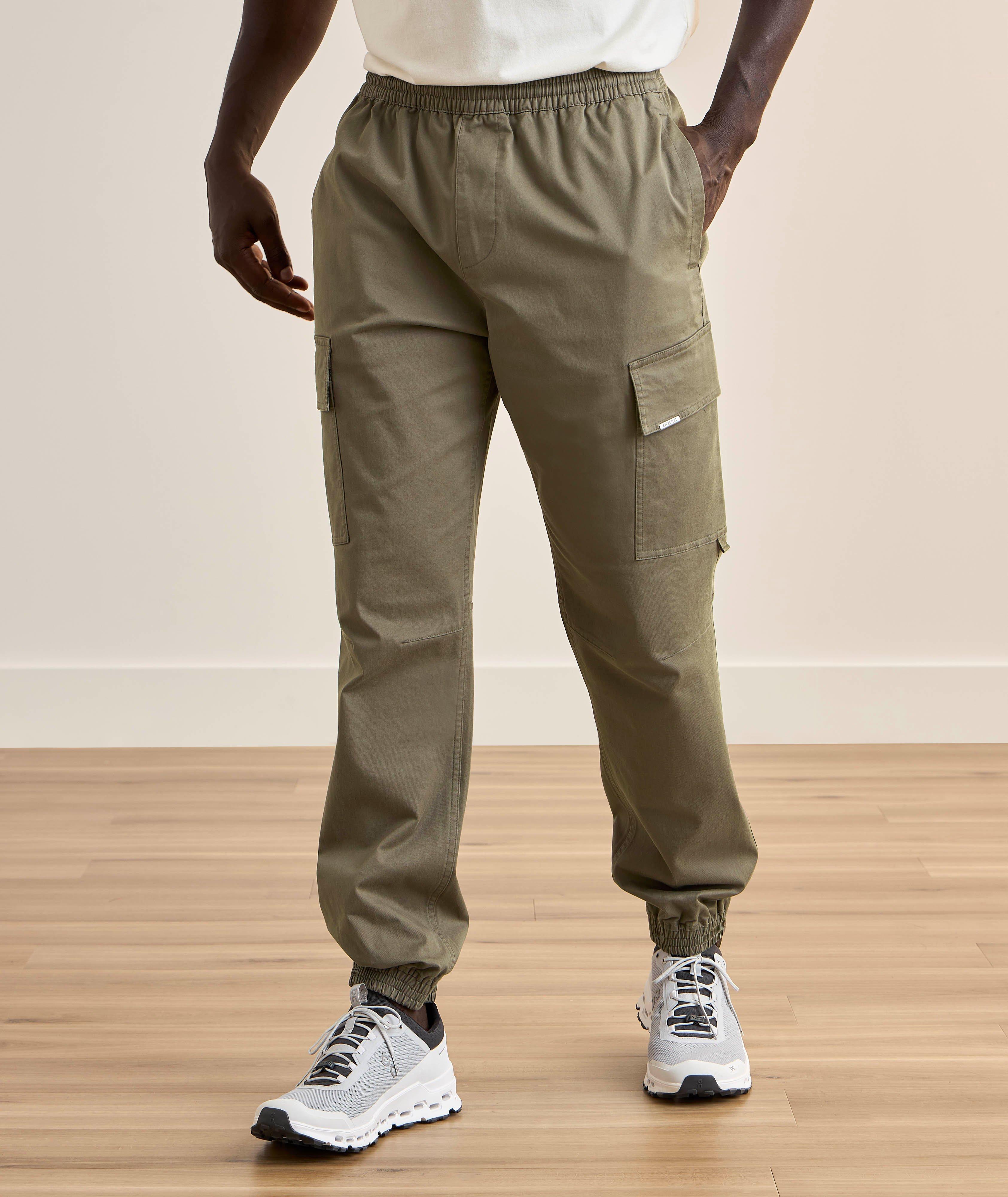 Stretch-Cotton Cargo Pants image 1