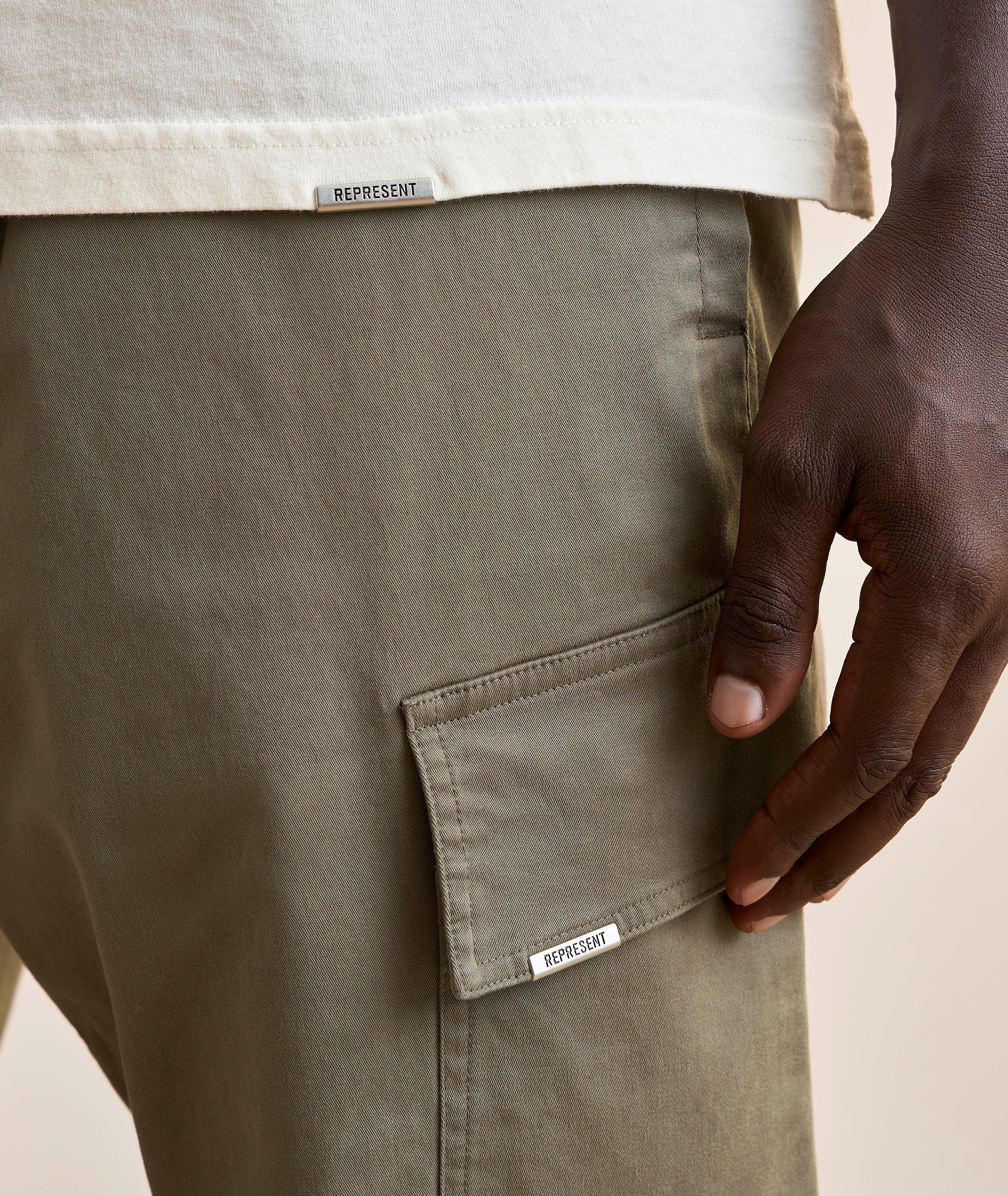 Stretch-Cotton Cargo Pants image 3