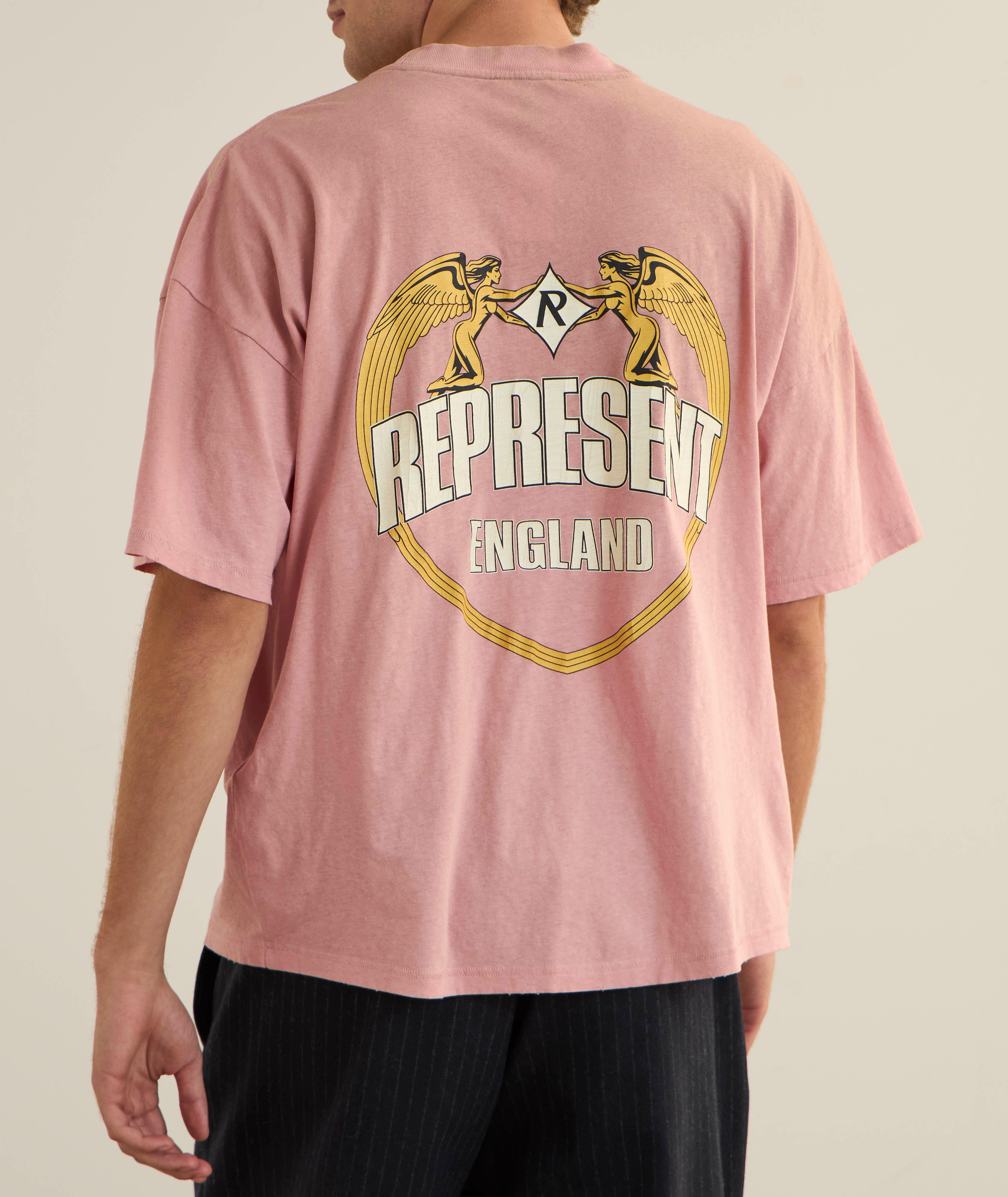 Angel Border Cotton T-Shirt image 3