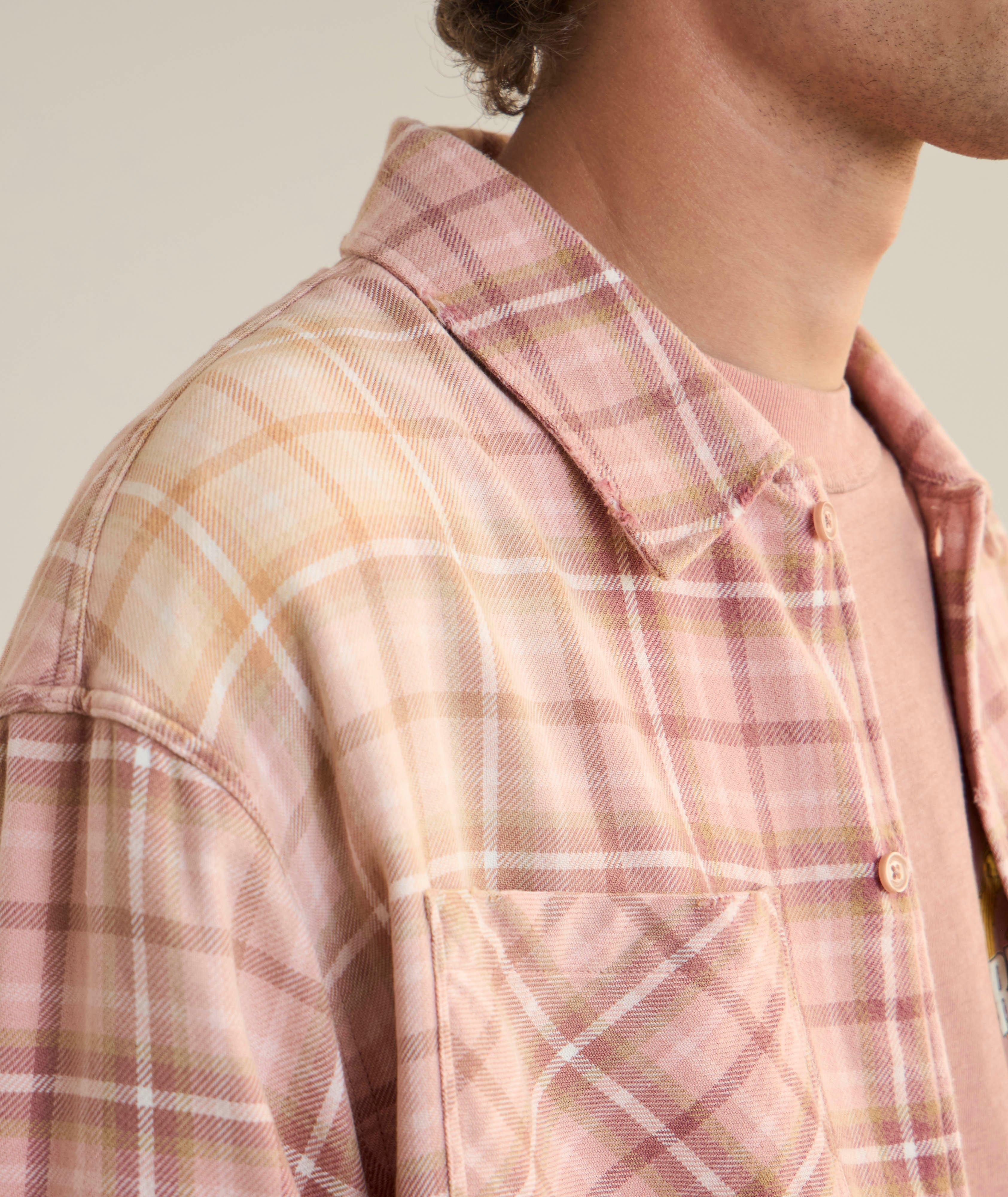 Check Flannel Cotton Shirt image 3
