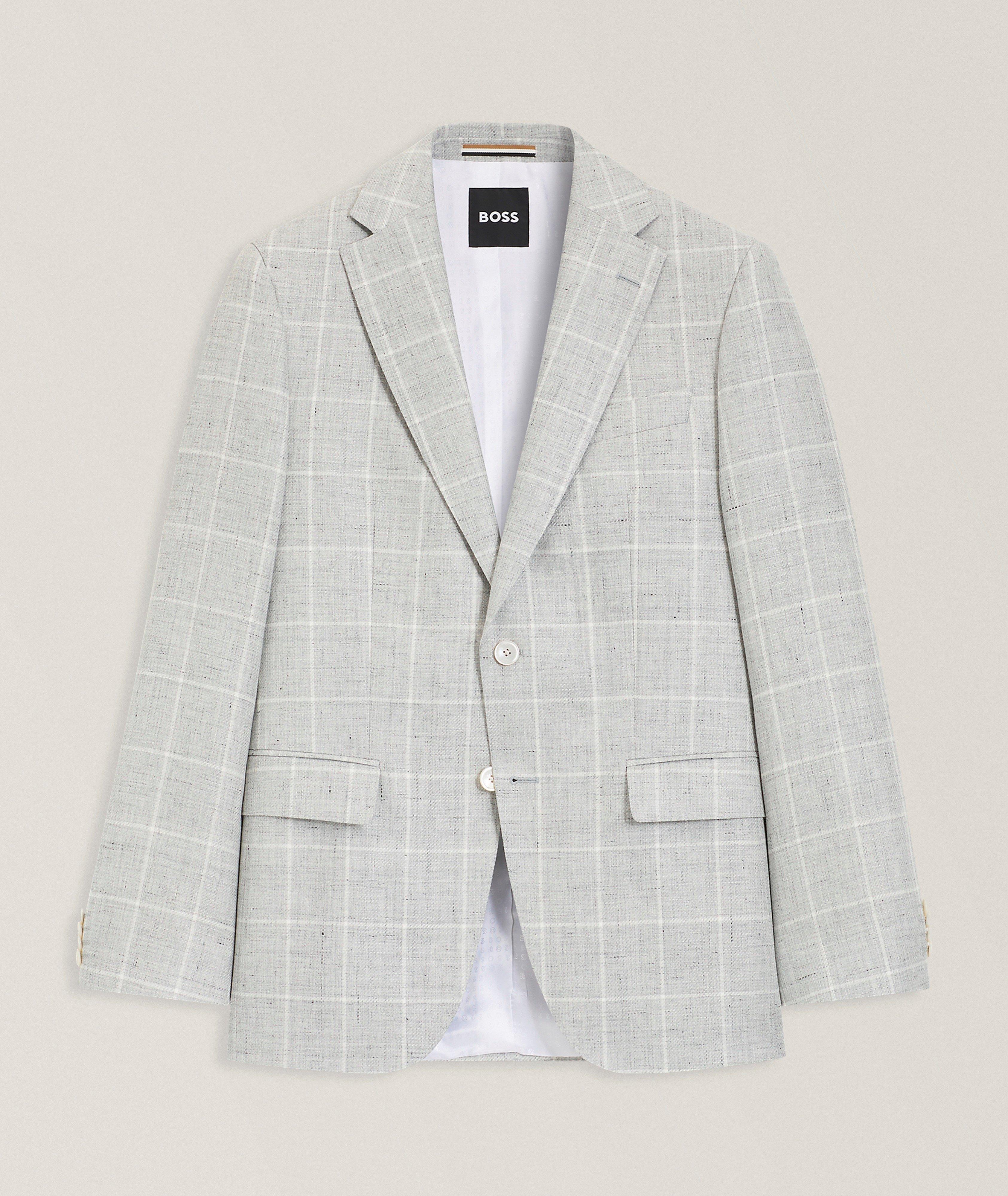 Hutson Windowpane Checked Sport Jacket image 0