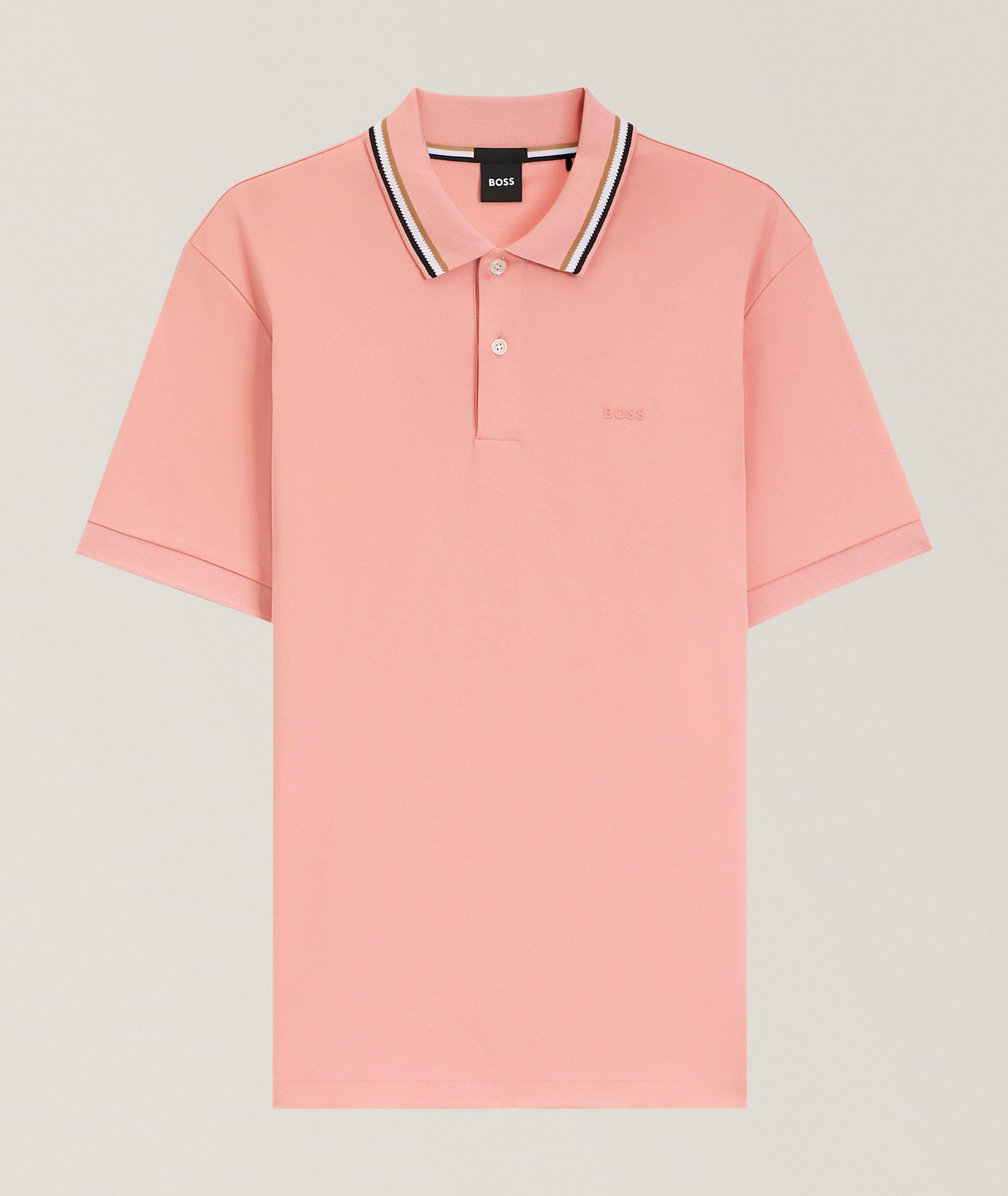 Penrose Slim-Fit Cotton Polo Shirt image 0