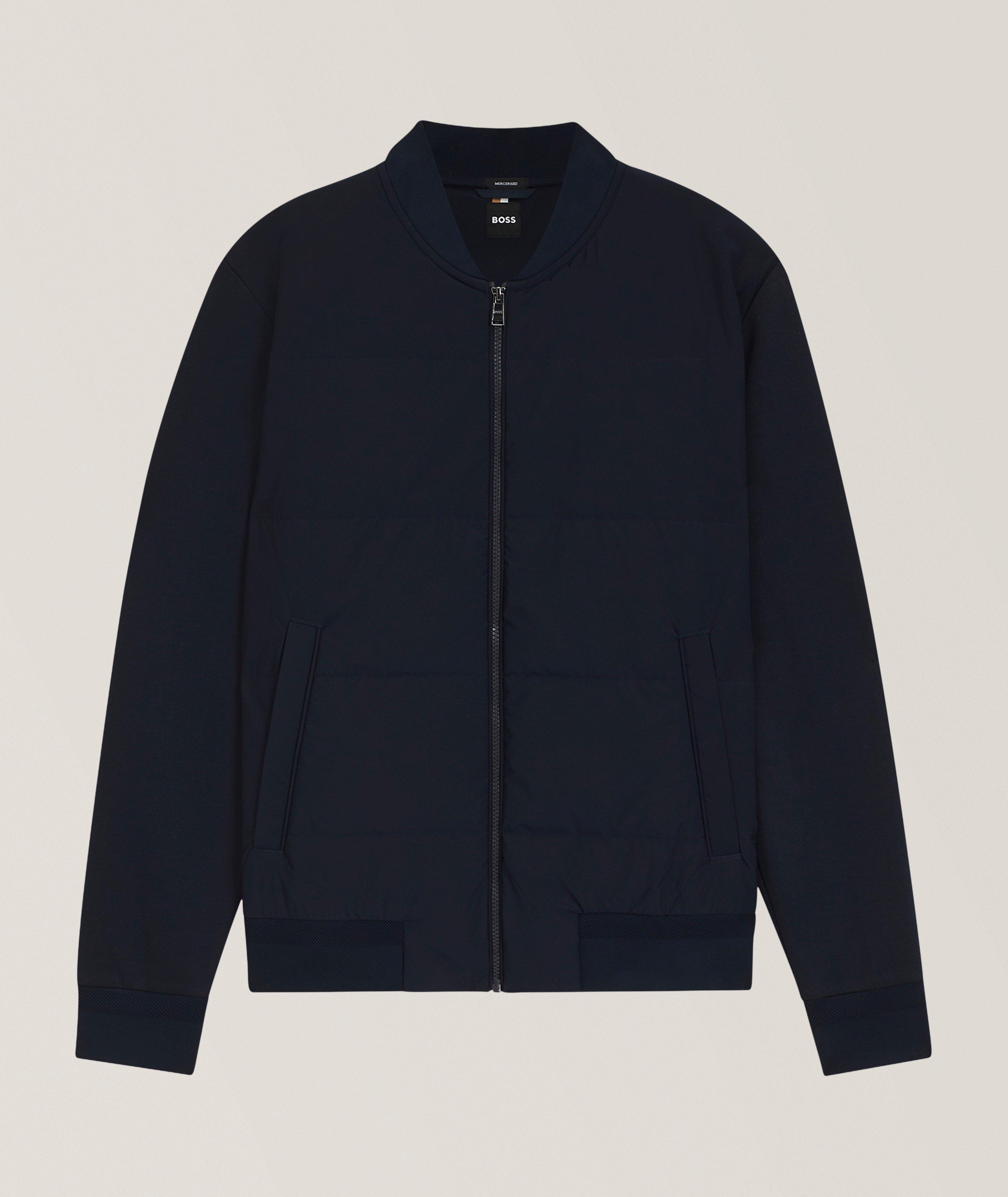 BOSS Padded Front Full-Zip Sweatshirt