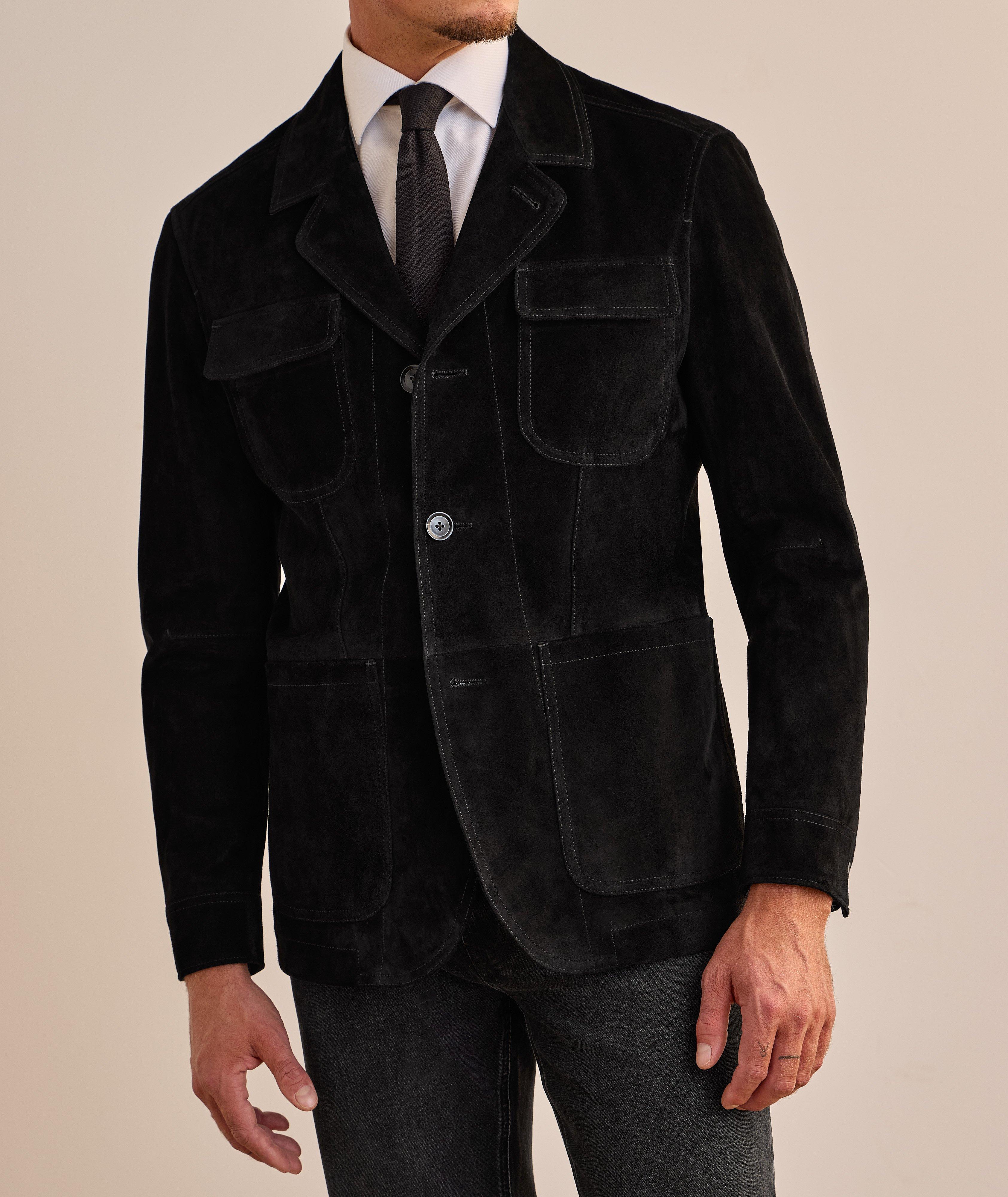 Veste militaire en suède image 1