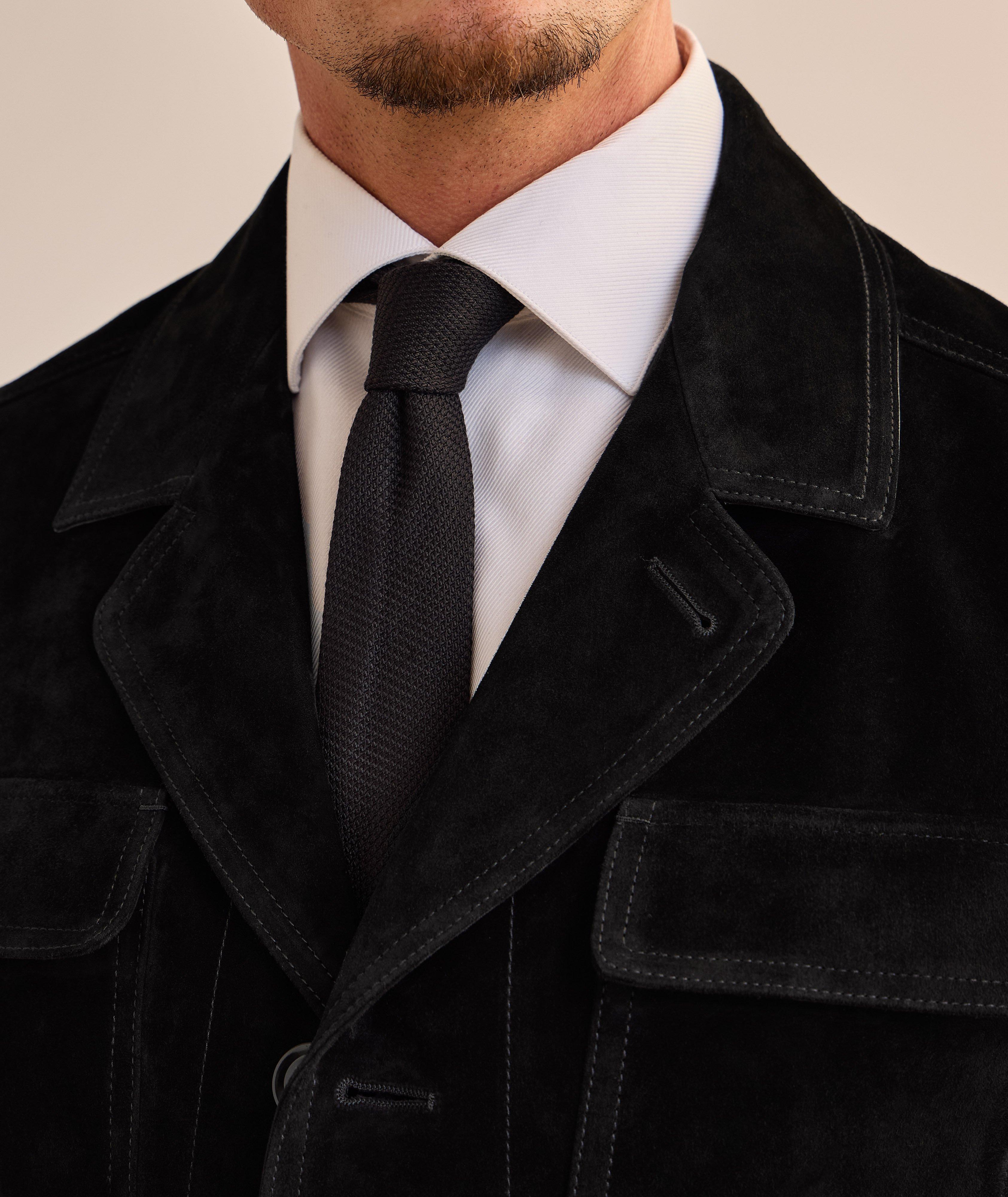 Veste militaire en suède image 3