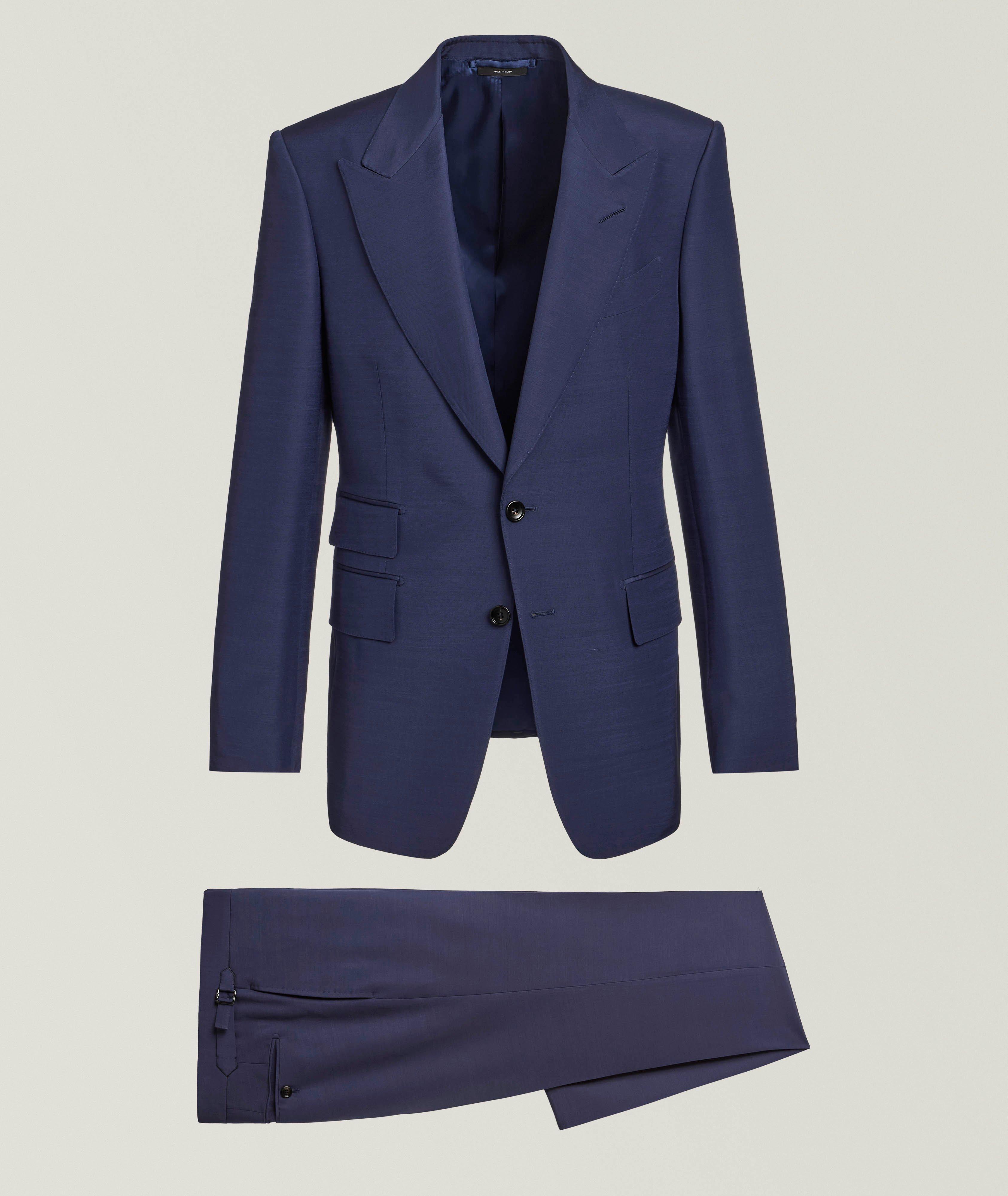 Shelton Wool-Silk Fine Barathea Suit image 0