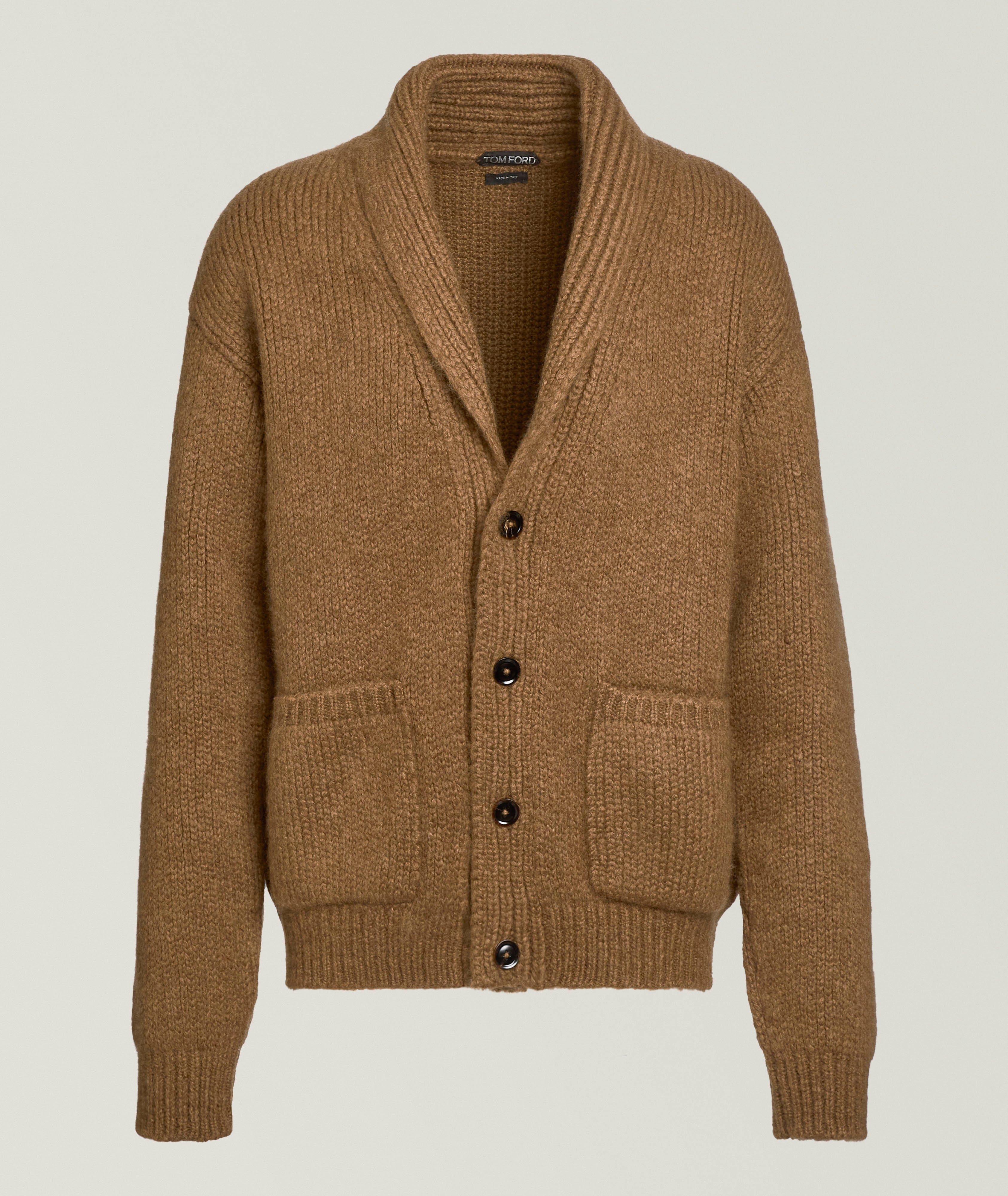 Cashmere Shawl Collar Cardigan  image 0