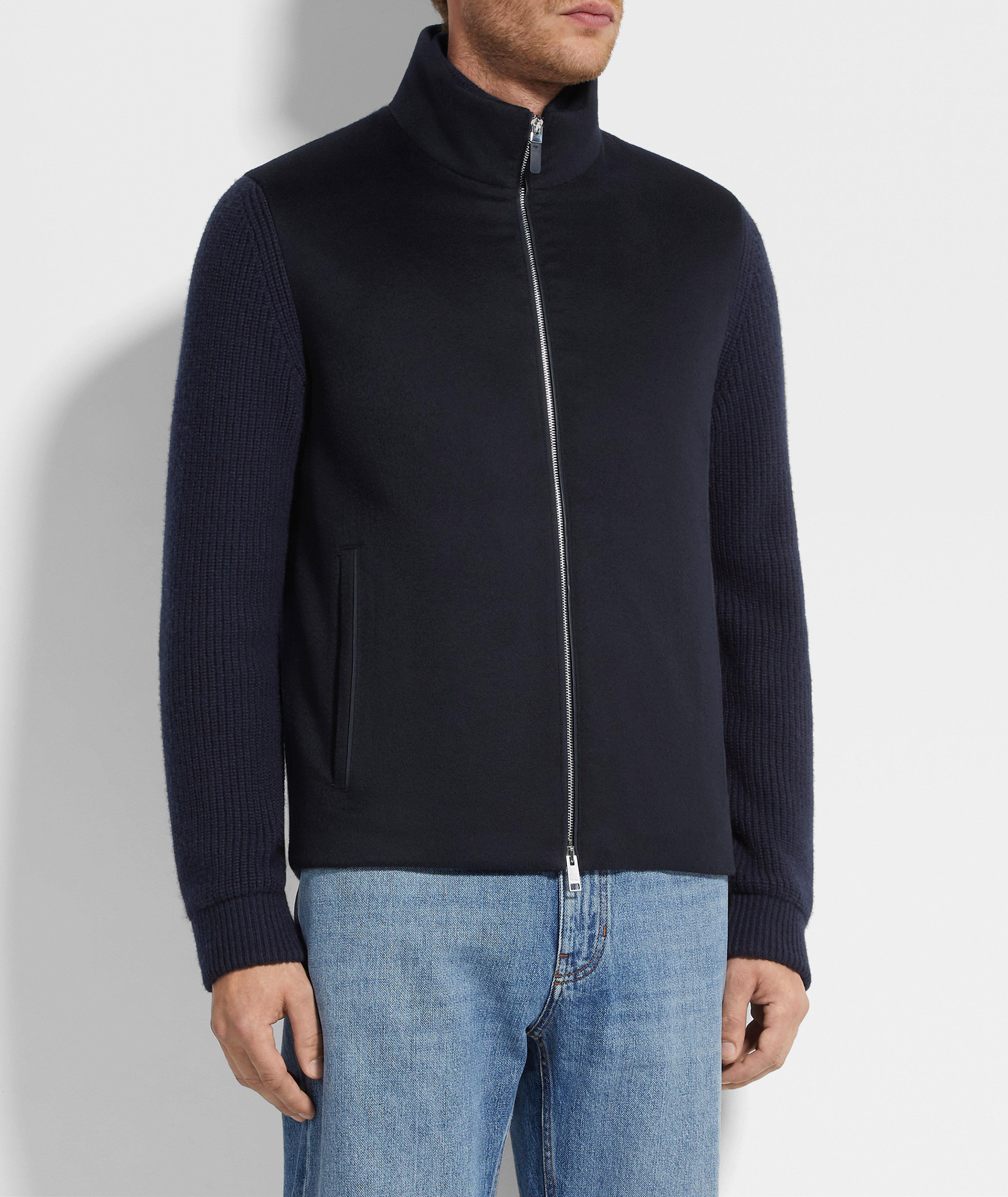 Pull en cachemire Oasi à glissière image 1