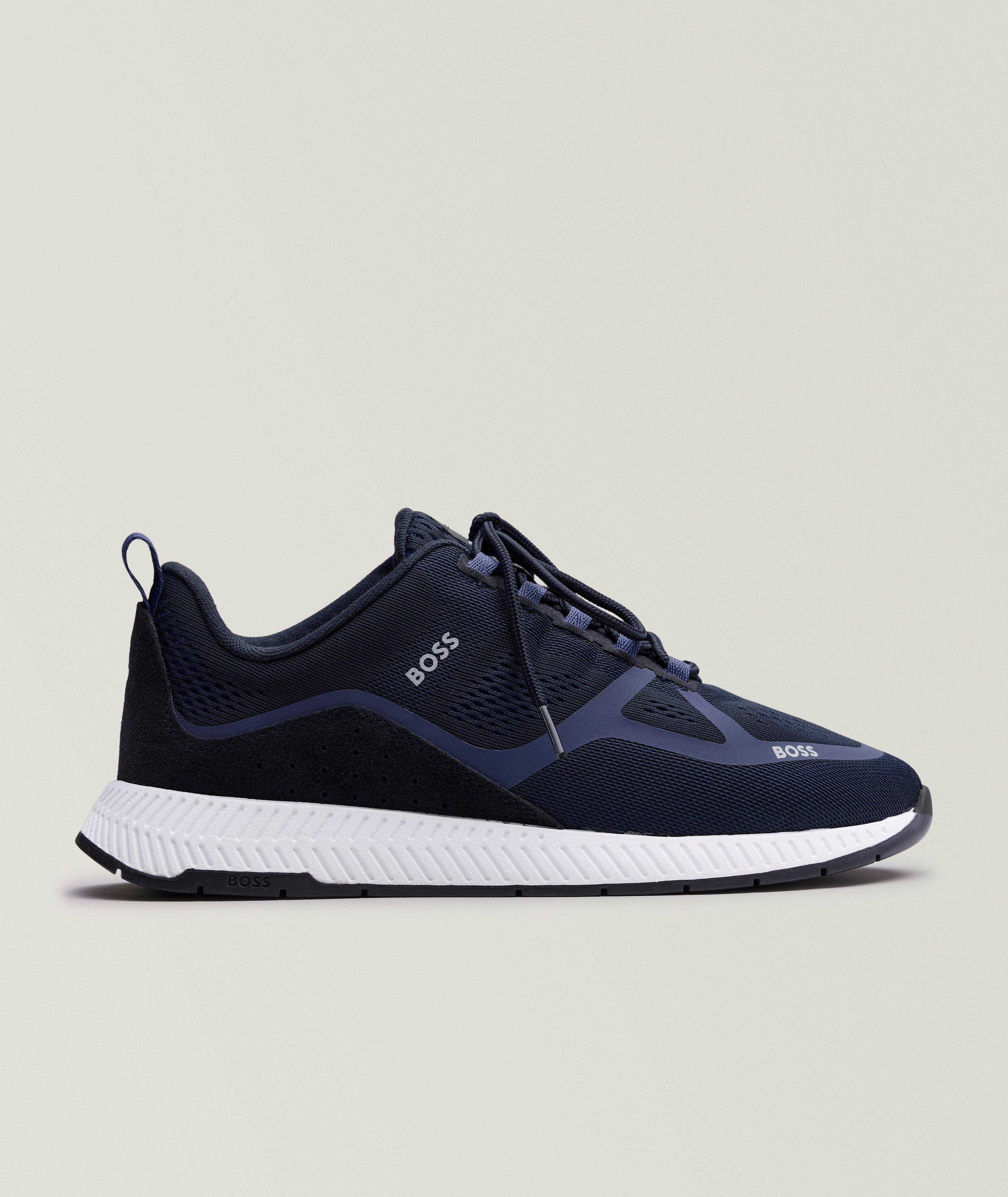 Titanium Mesh Runner Sneakers image 0