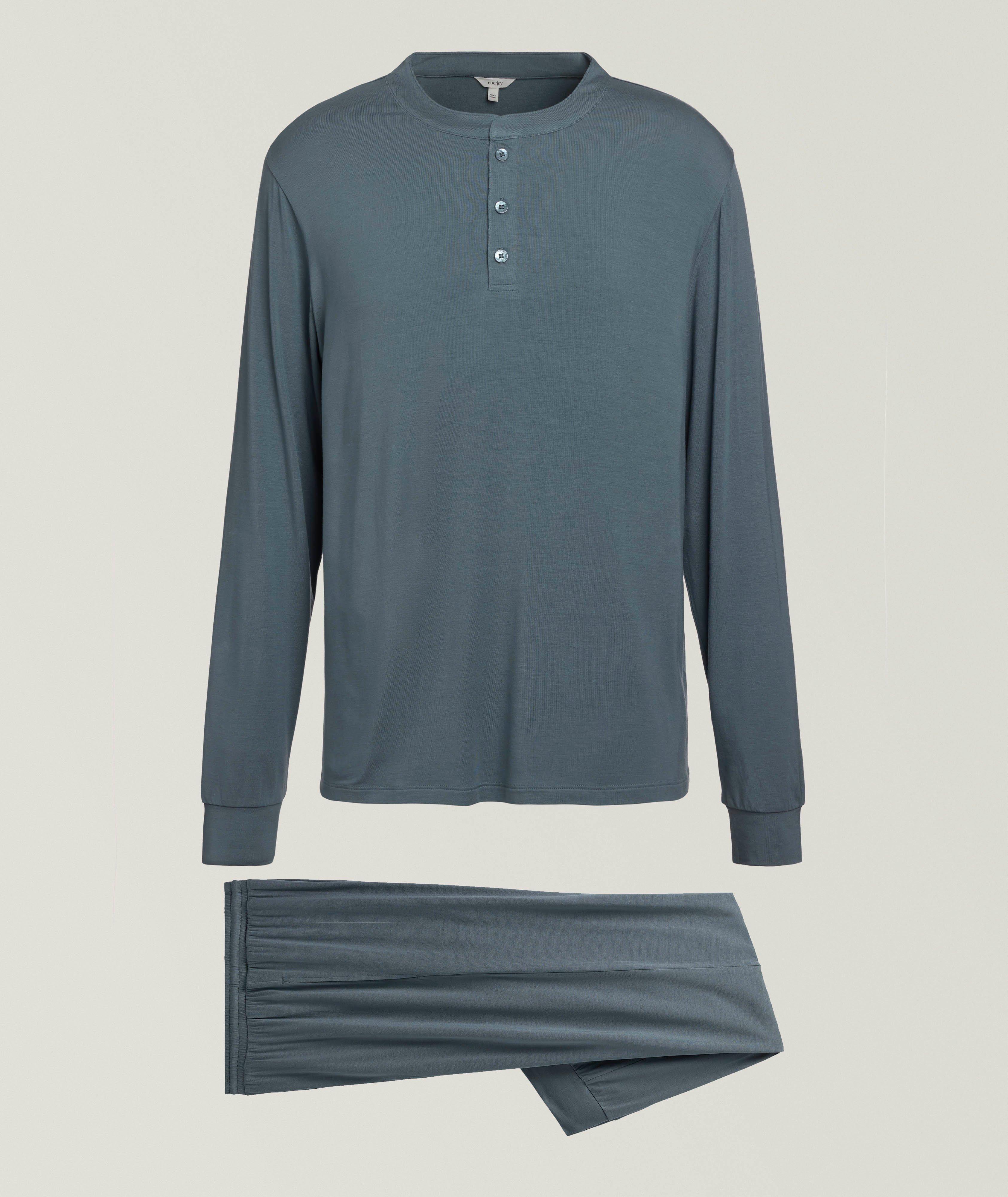 Pyjama Henry Henley en modal extensible image 0