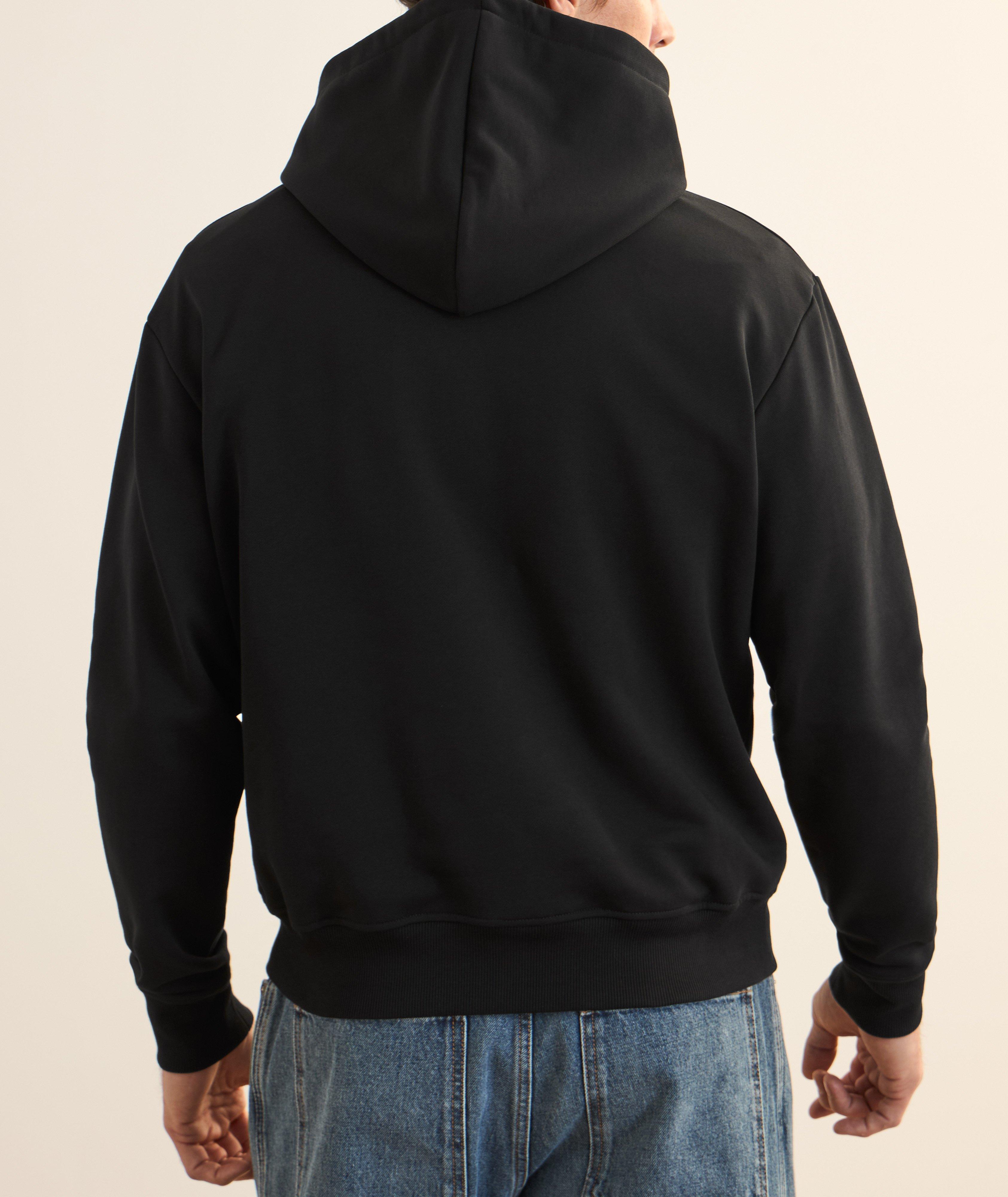 Sweat à capuche en coton avec logo image 3