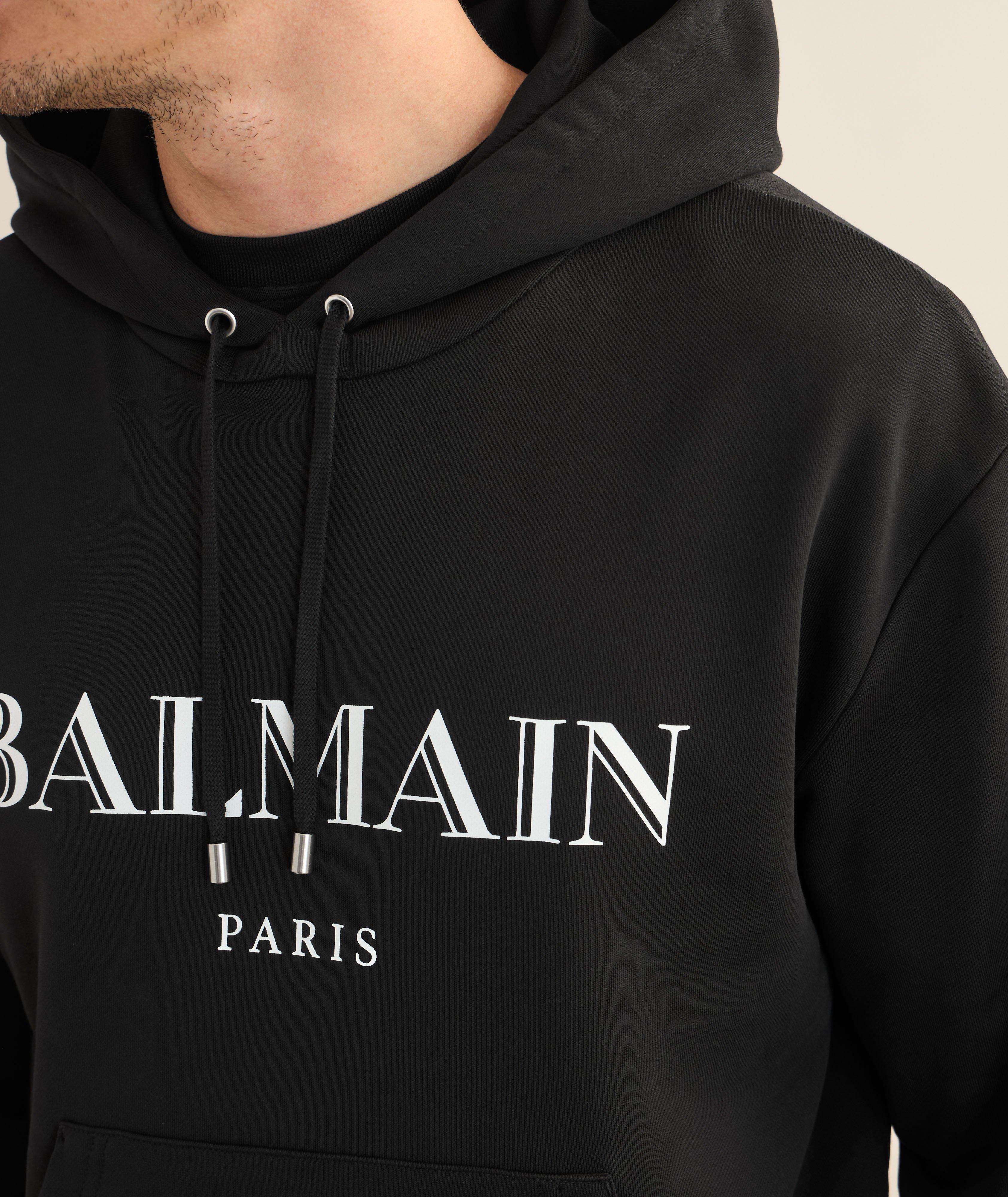 Sweat à capuche en coton avec logo image 4