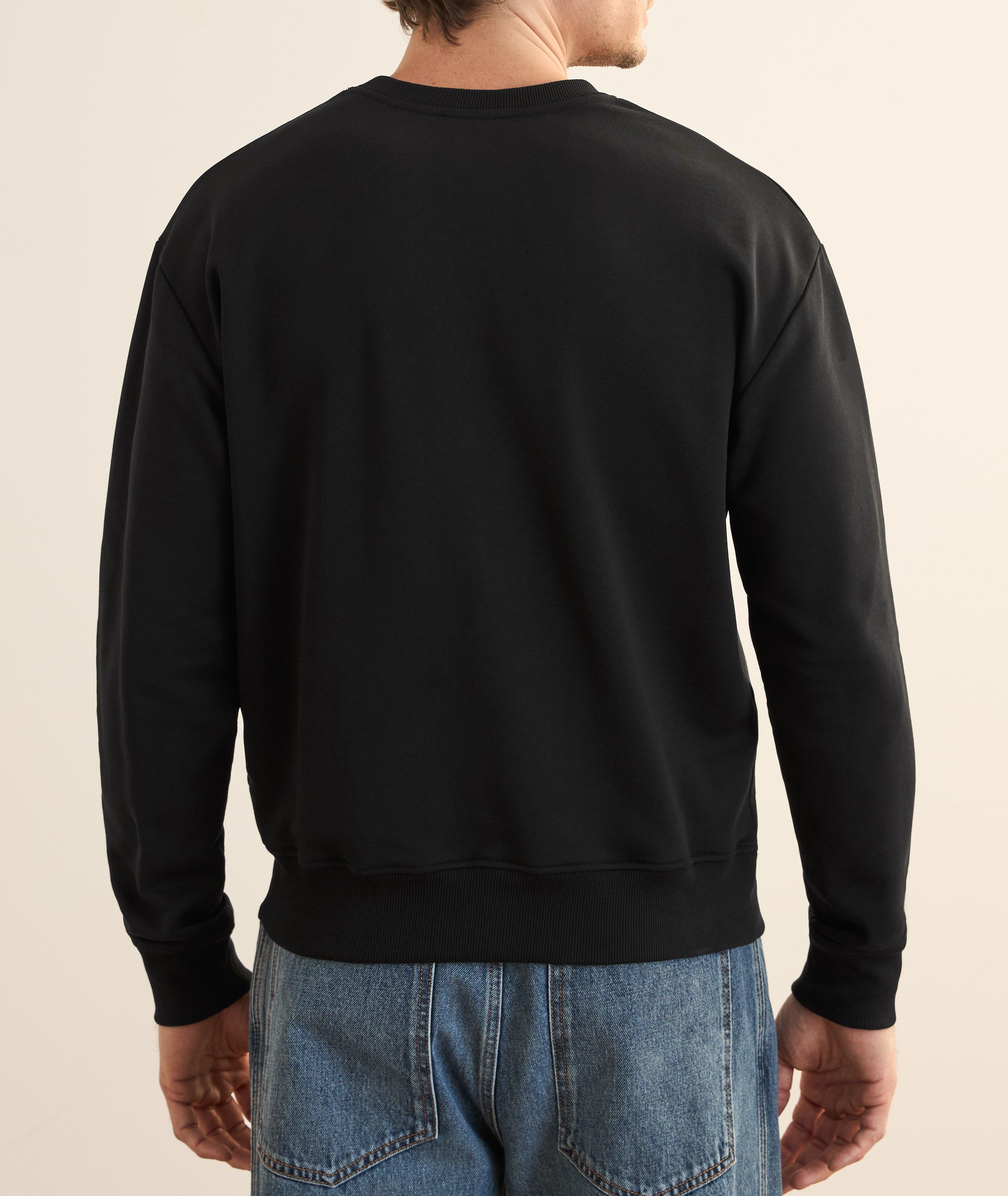 Cursive Logo Cotton Sweatshirt  image 3