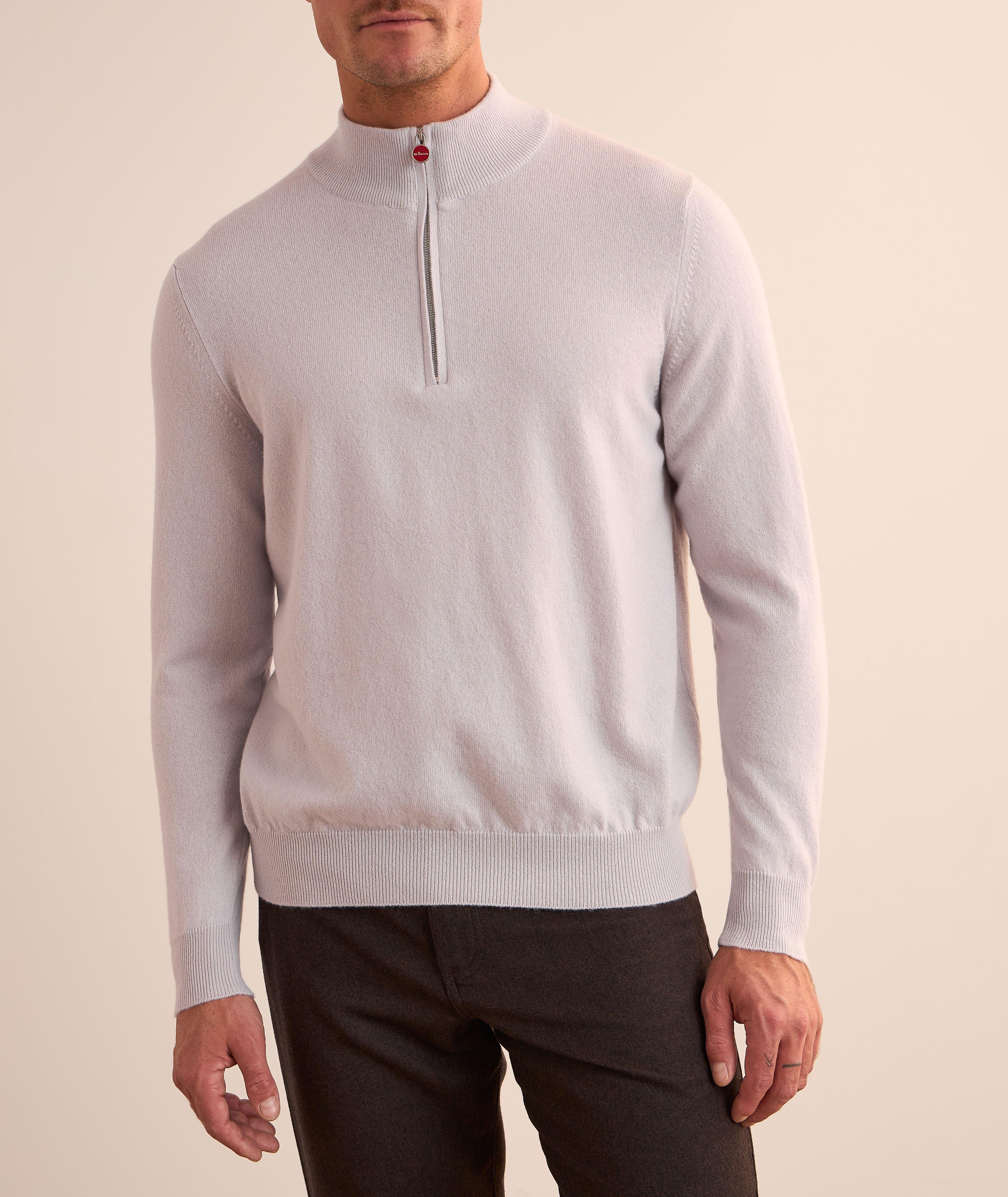 Cashmere Half-Zip Sweater image 1