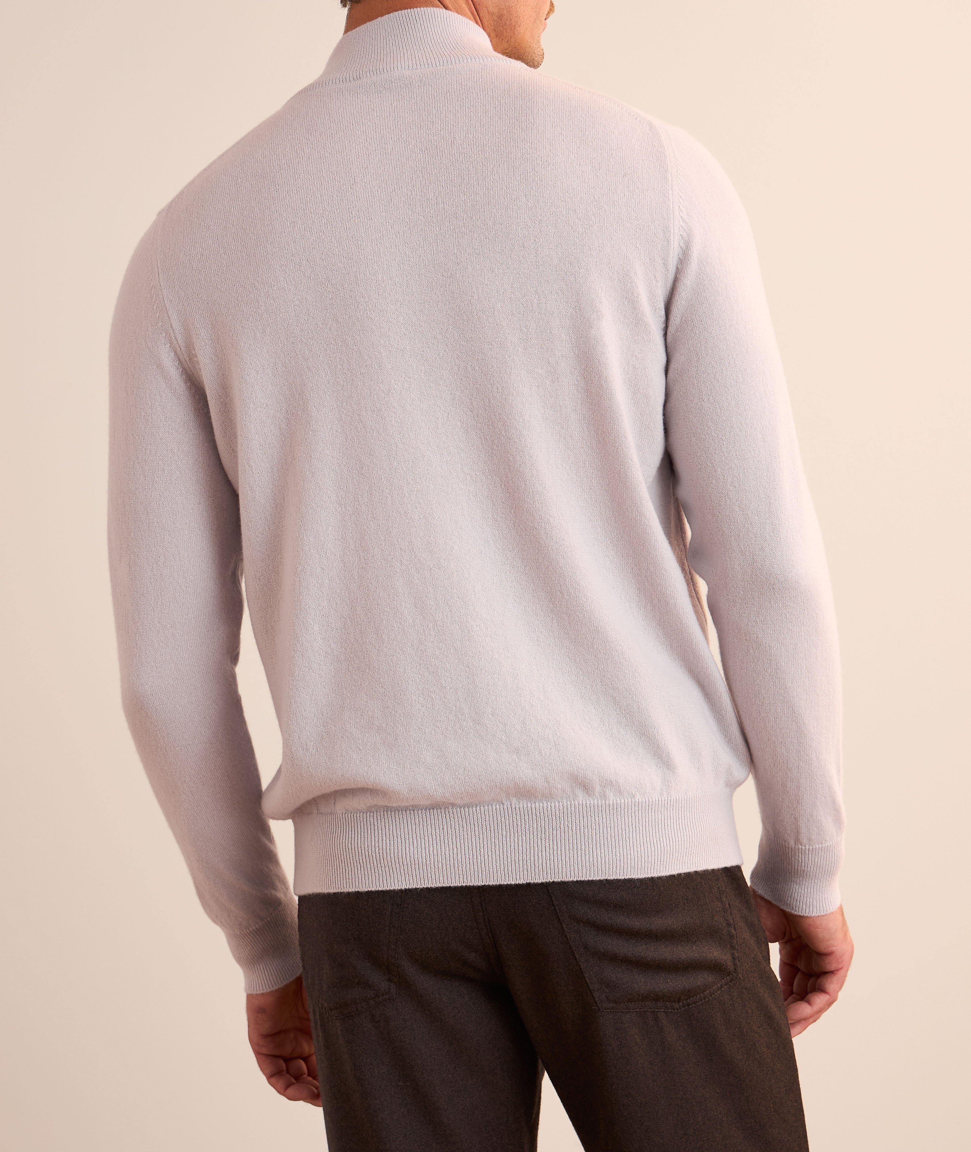 Cashmere Half-Zip Sweater image 2