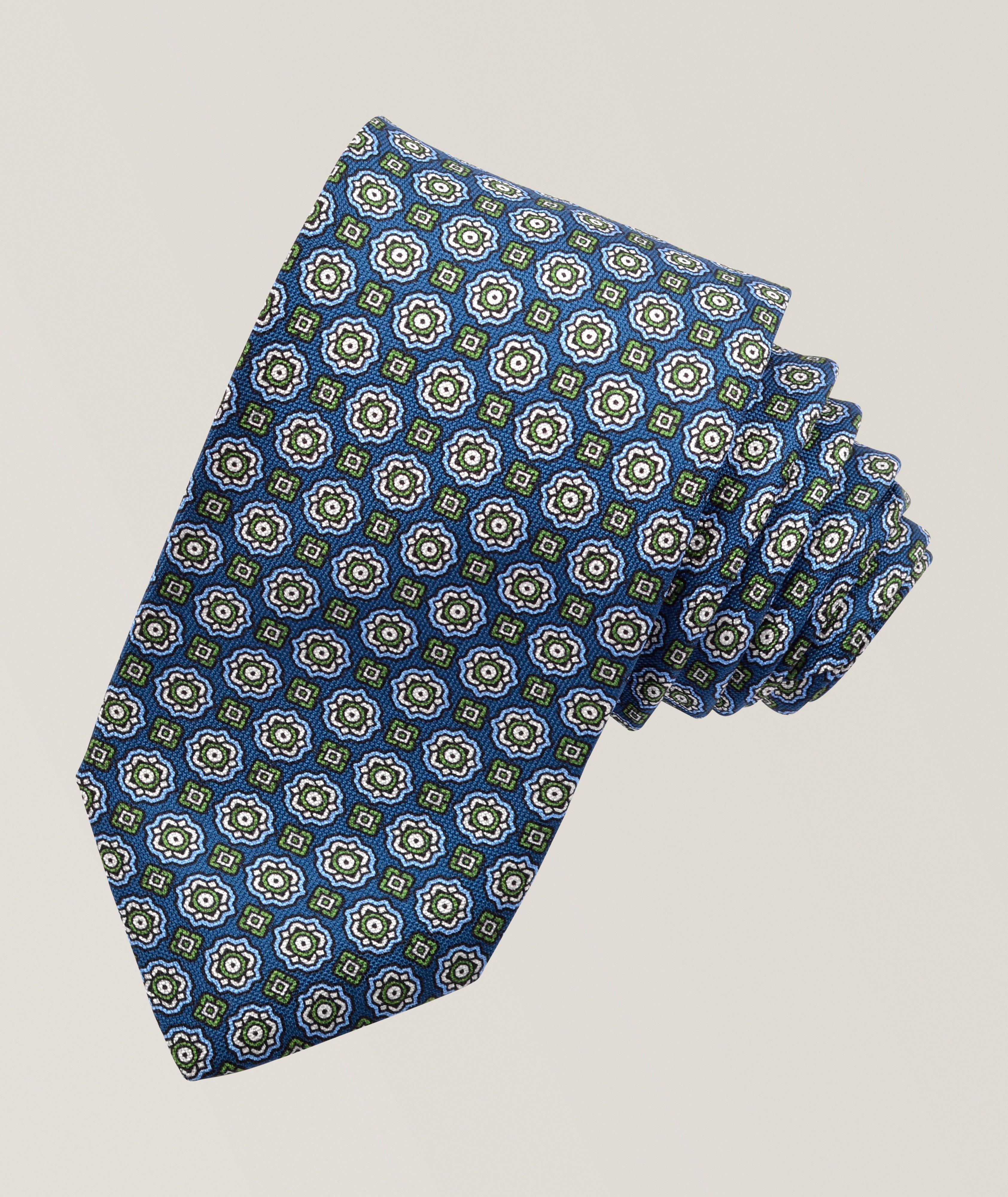 Medallion Silk Jacquard Tie  image 0