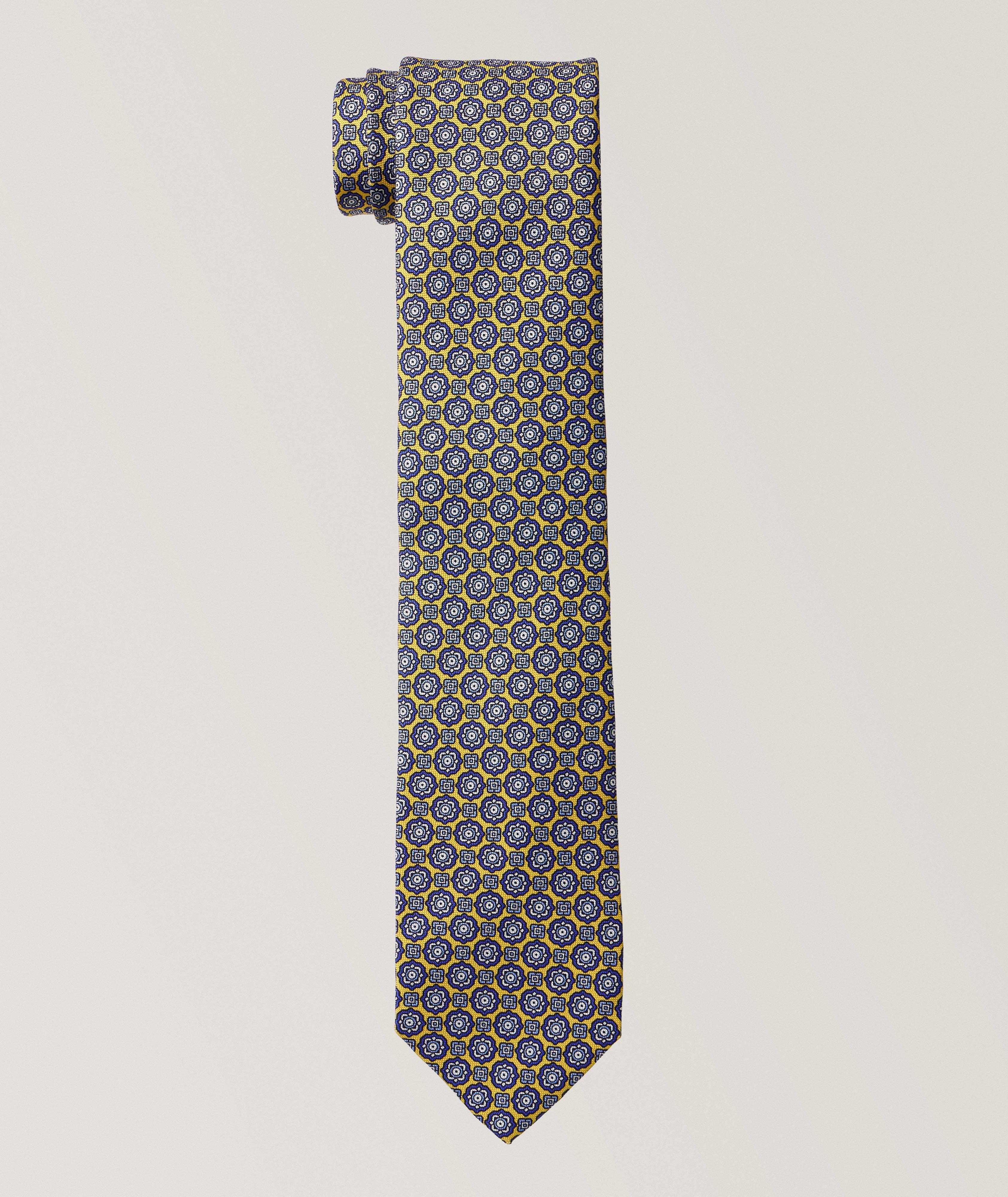 Medallion Silk Jacquard Tie  image 0