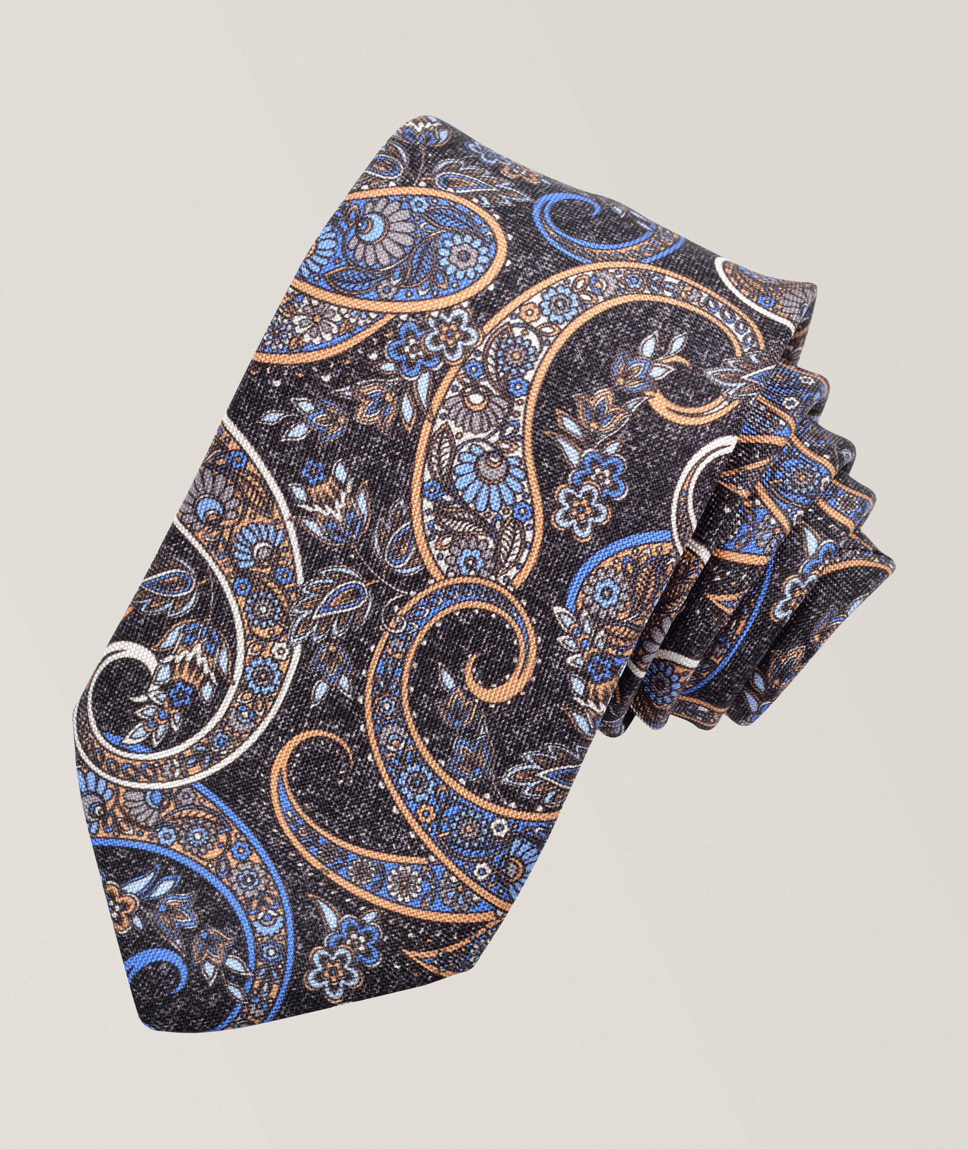 Paisley Silk Jacquard Tie image 0
