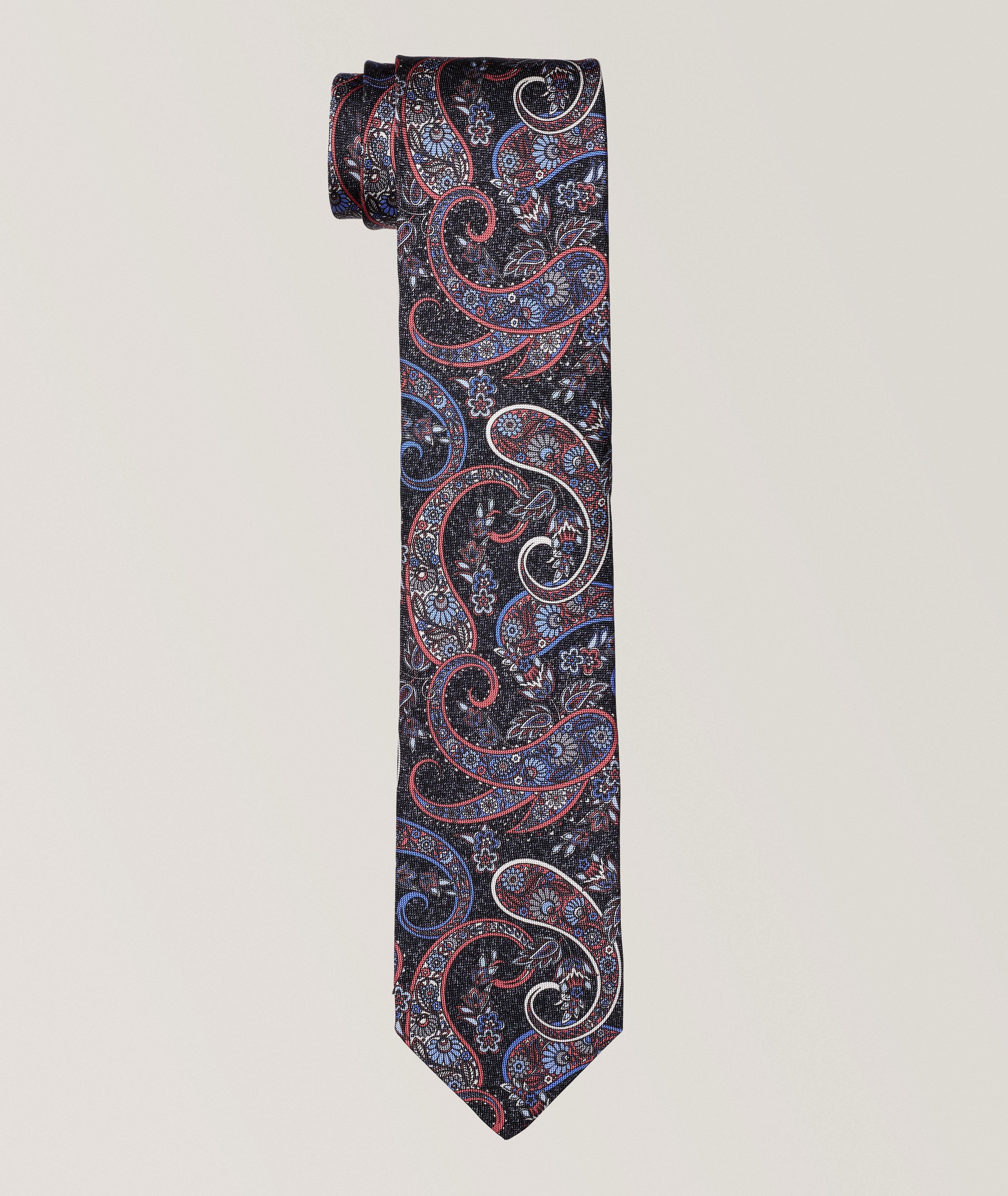 Paisley Silk Jacquard Tie image 0
