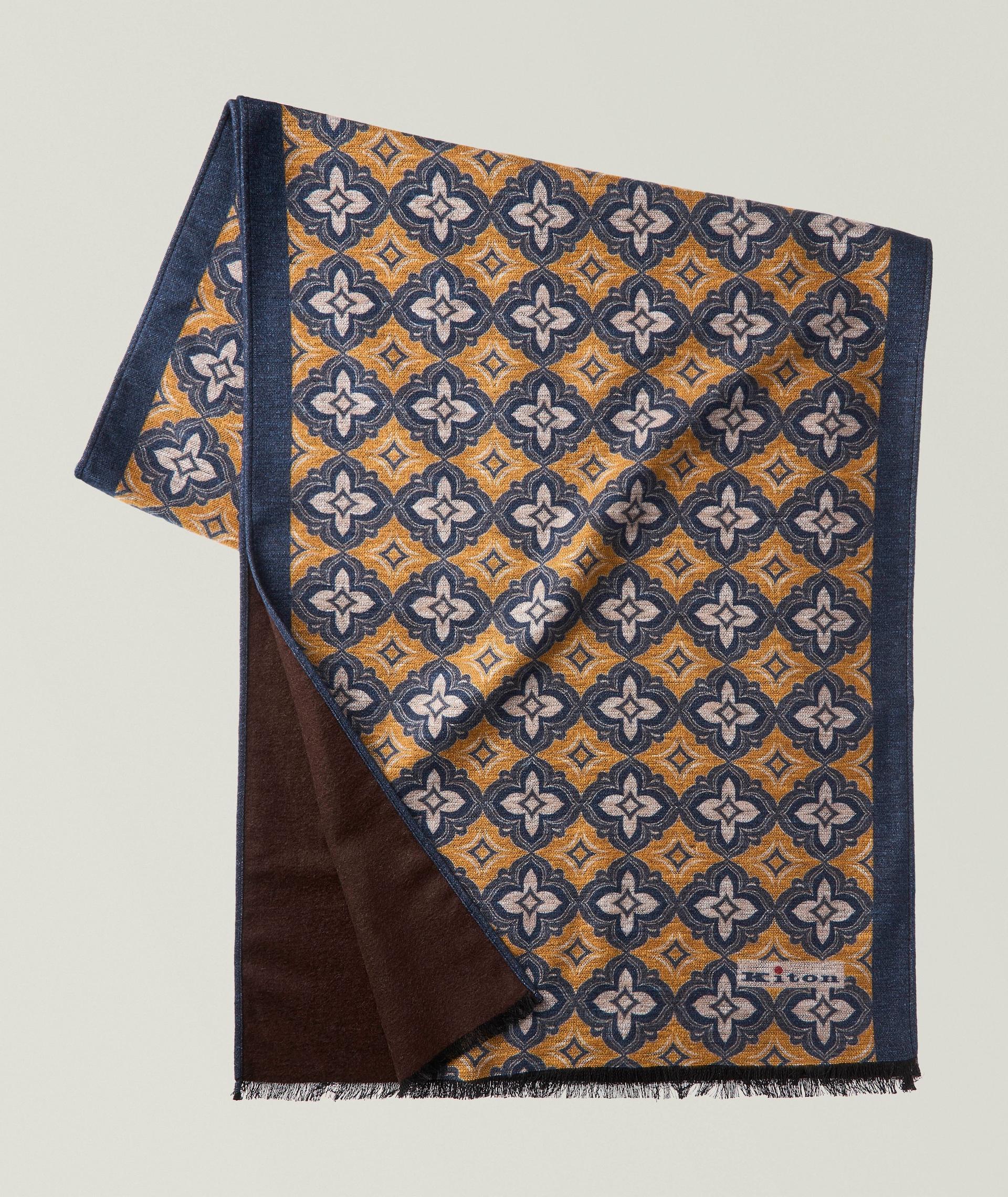 Medallion-Print Silk Scarf image 0