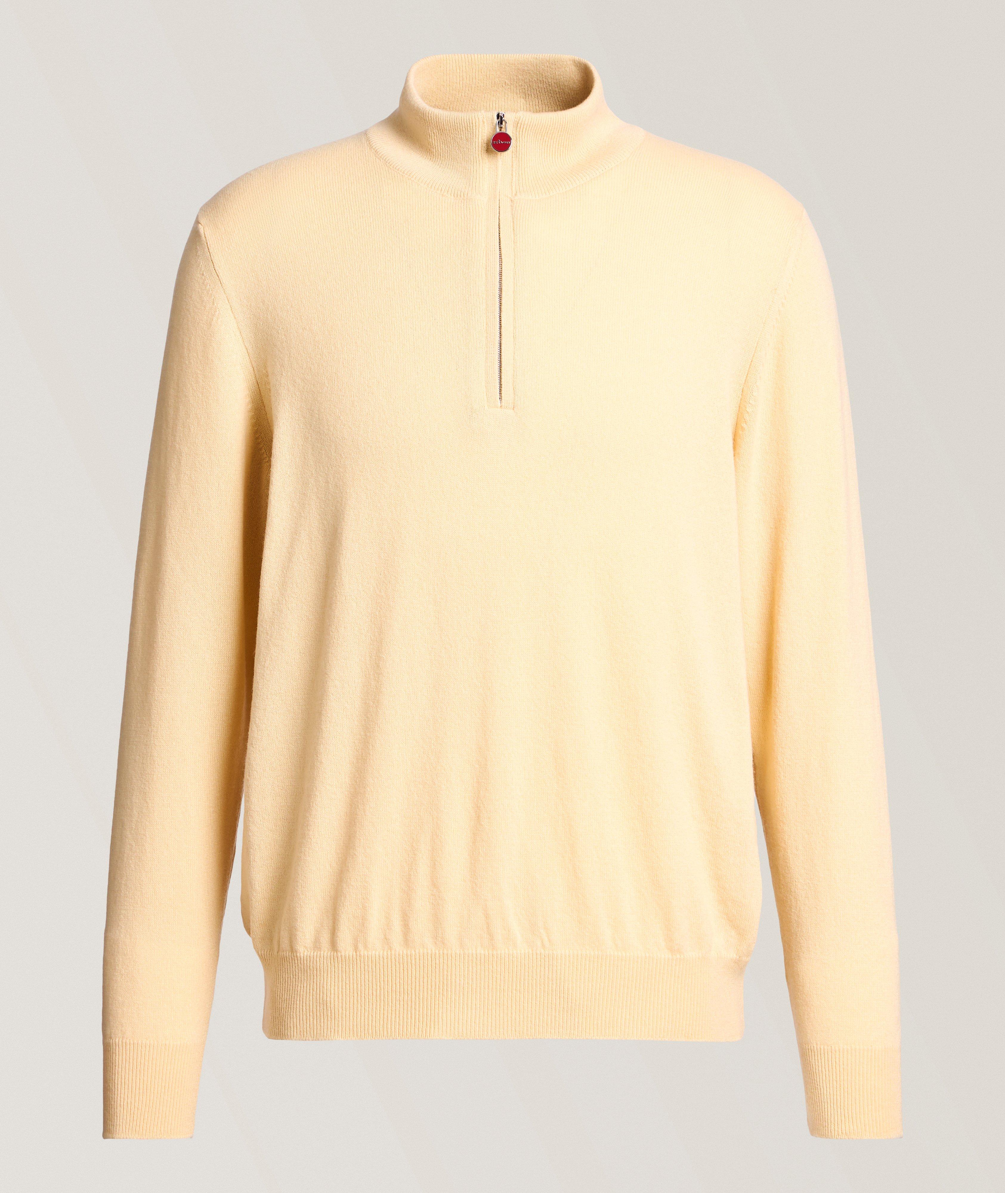 Cashmere Half-Zip Sweater image 0