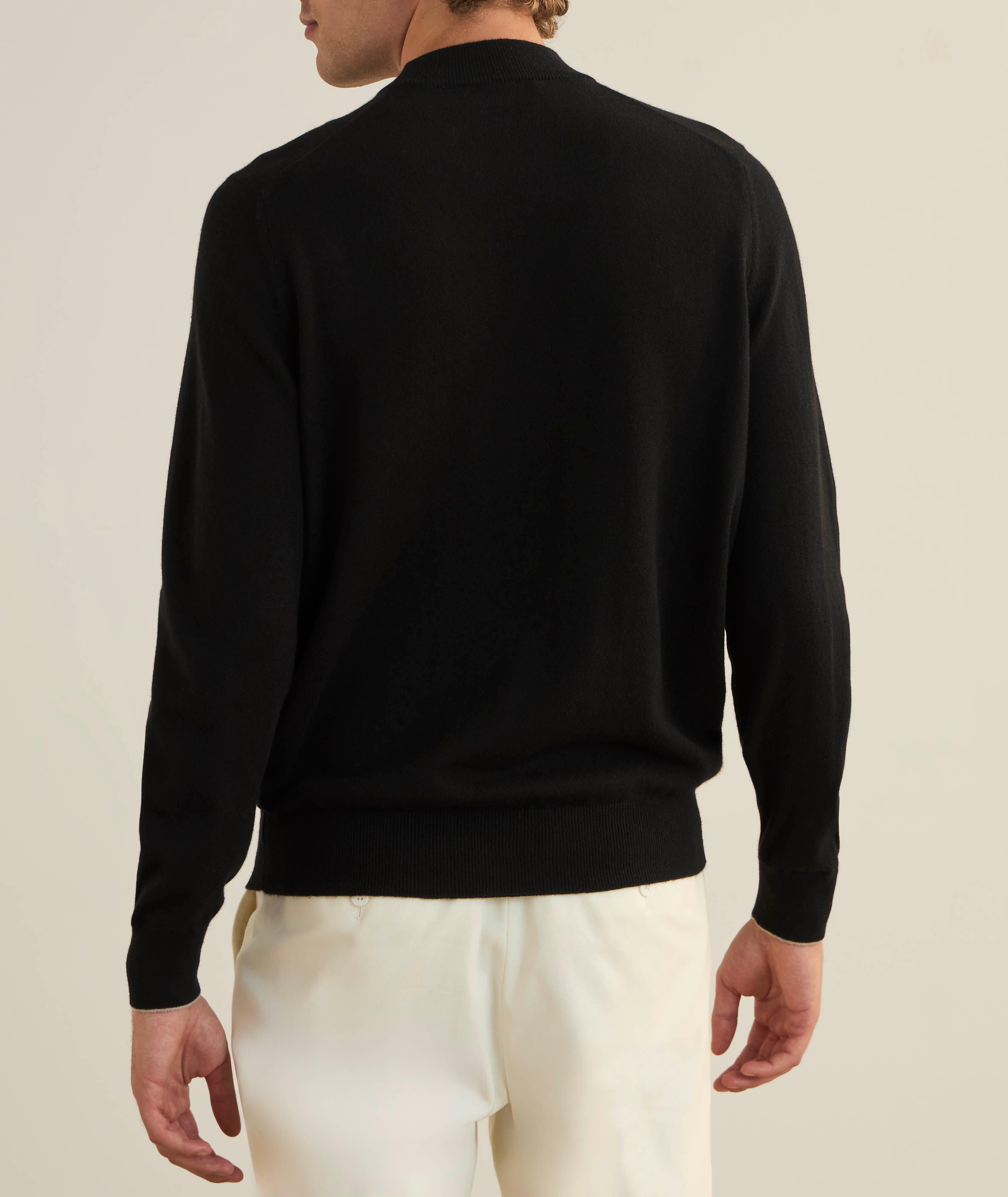 Cashmere Mock Neck Sweater image 2