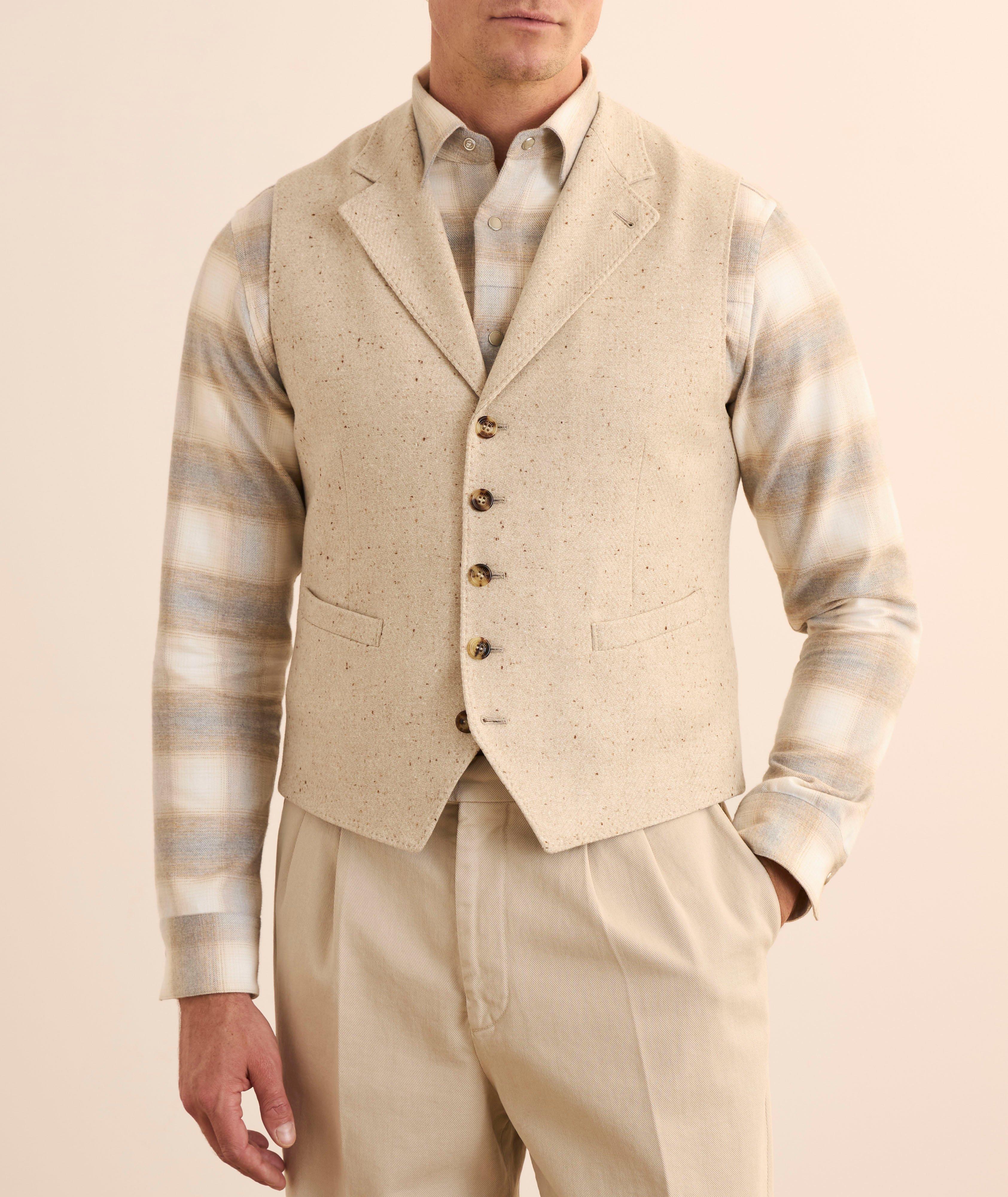 Gilet à finition mouchetée image 1