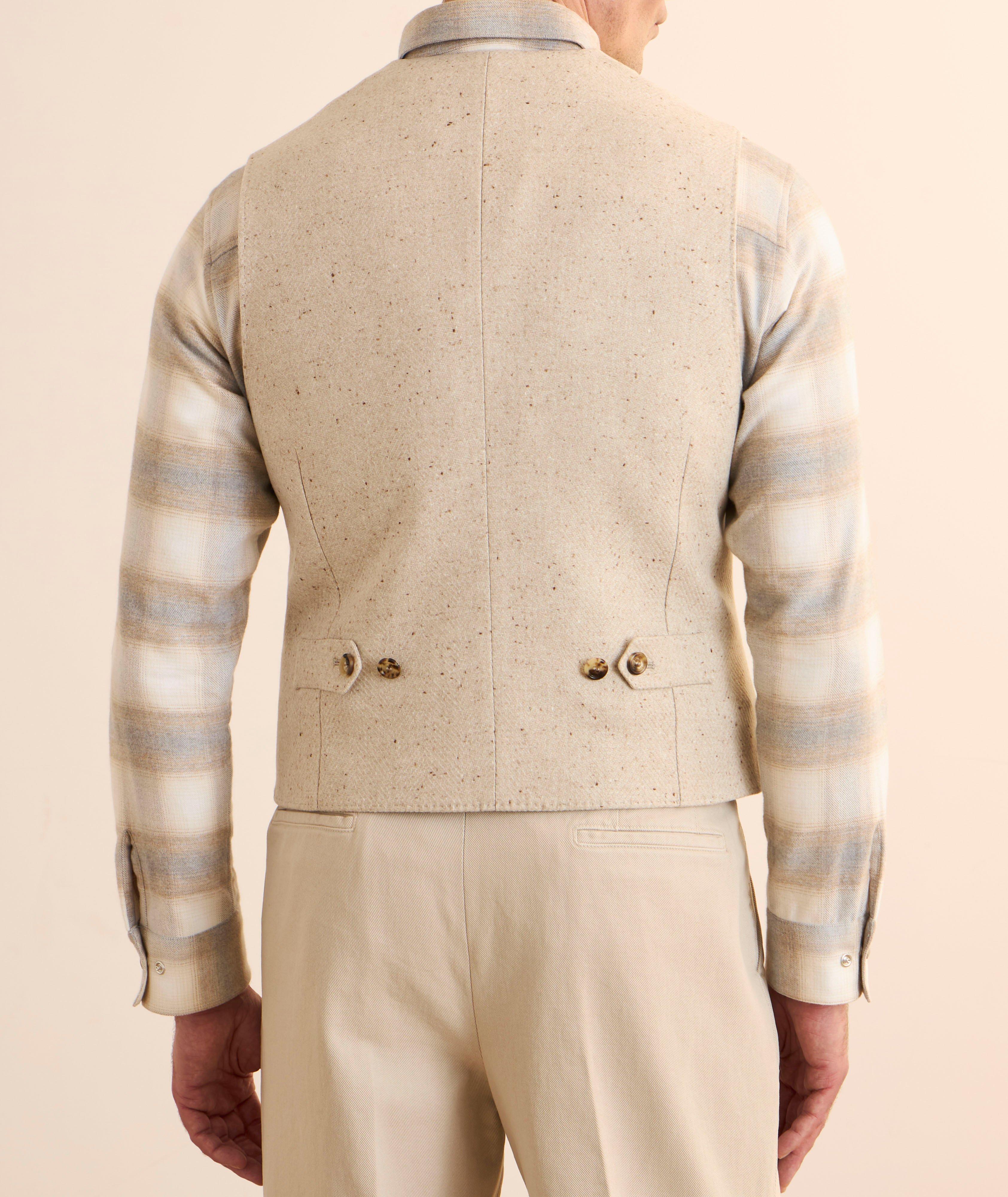 Gilet à finition mouchetée image 2