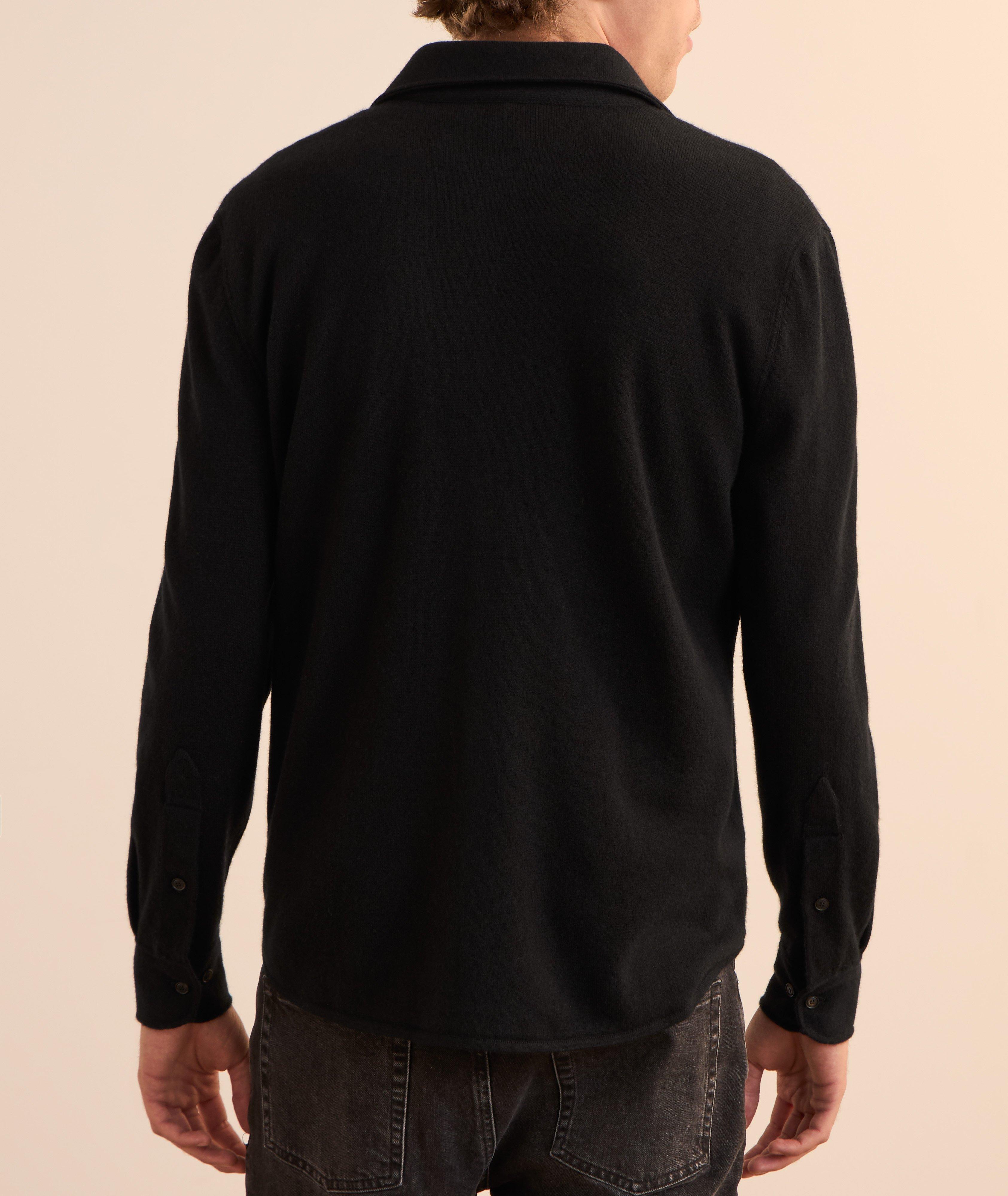 Chemise en tricot de laine vierge mélangée image 2