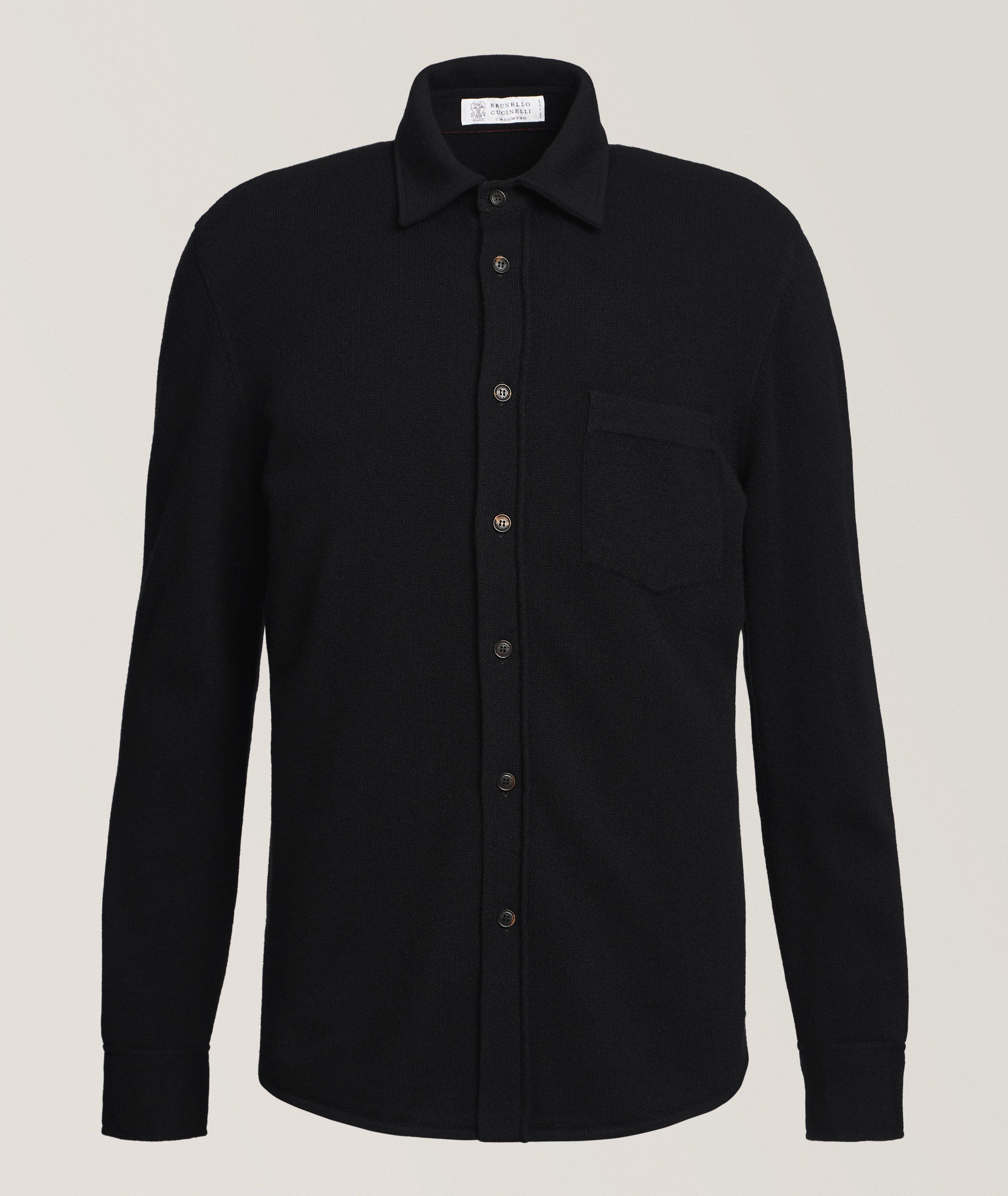 Chemise en tricot de laine vierge mélangée image 0