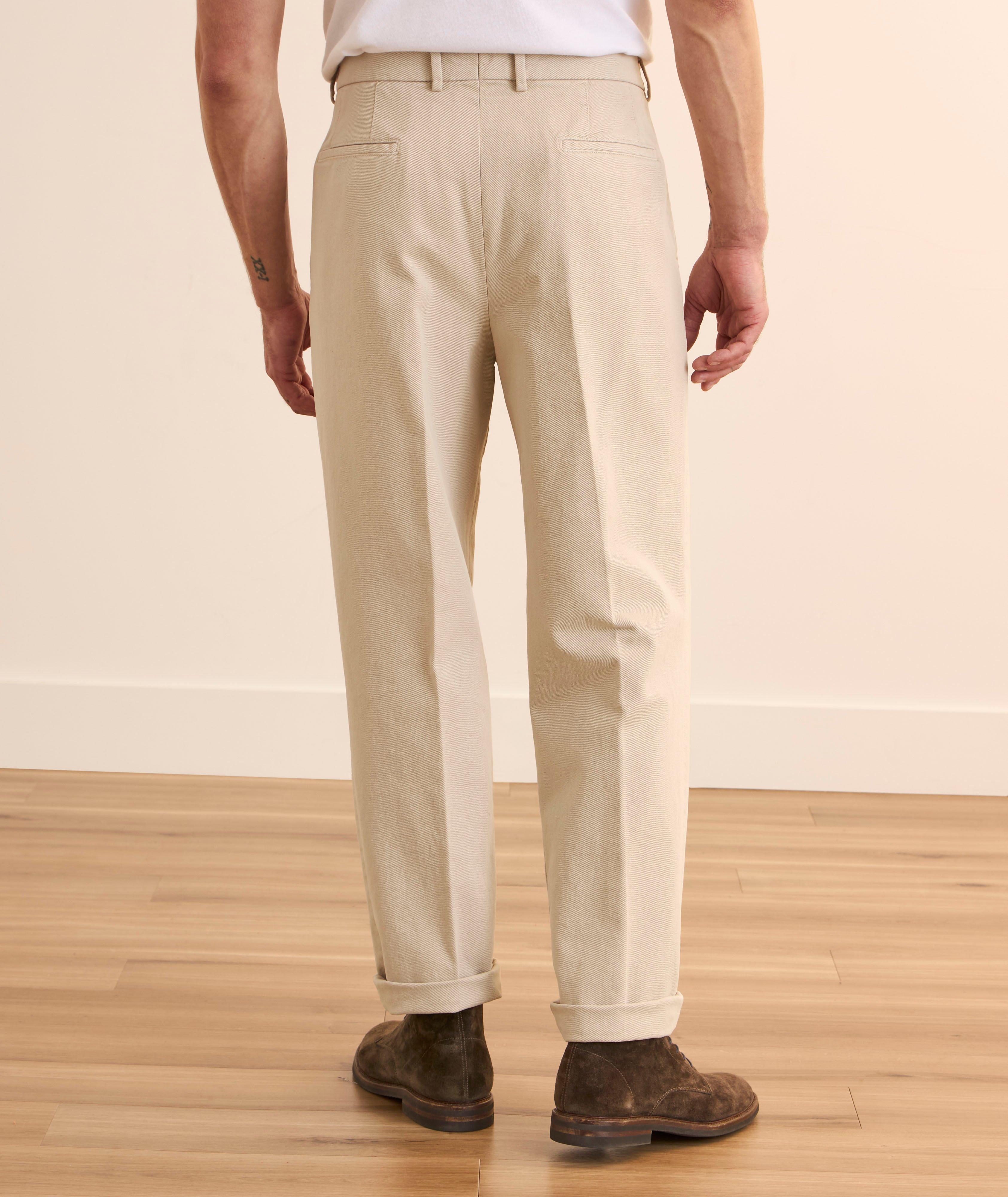 Garment Dyed Pleated Trousers image 2