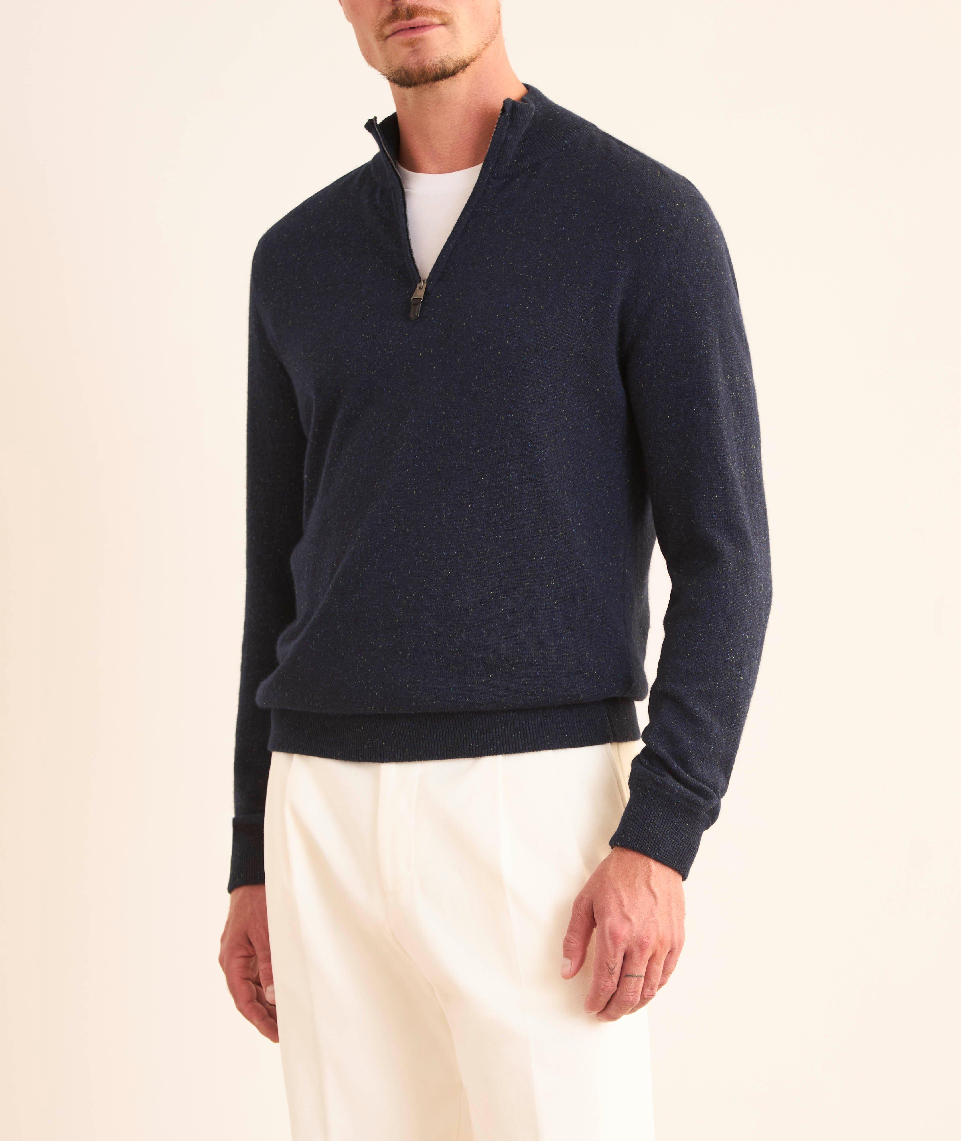 Pull en lainage à demi-glissière image 1