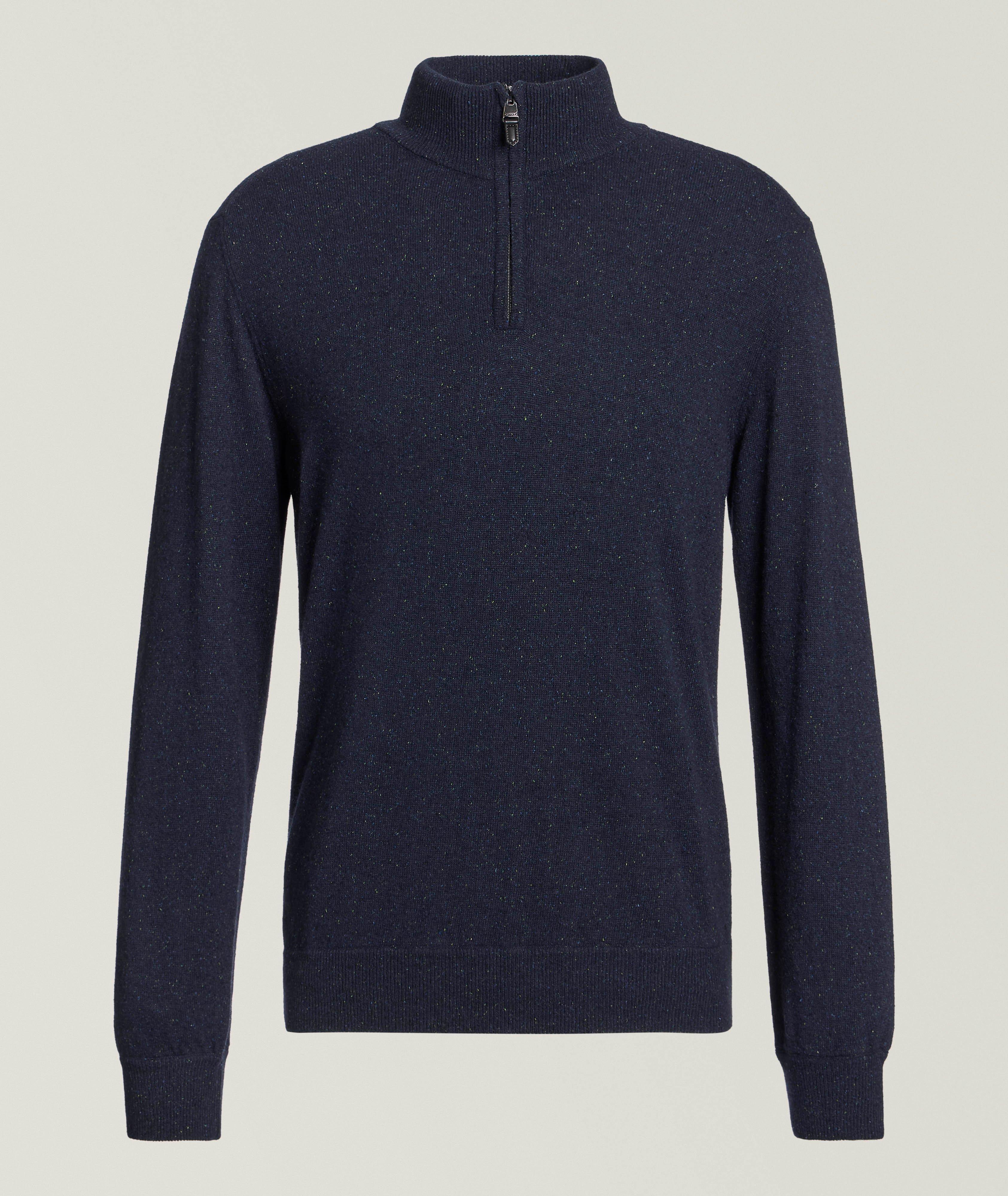 Pull en lainage à demi-glissière image 0