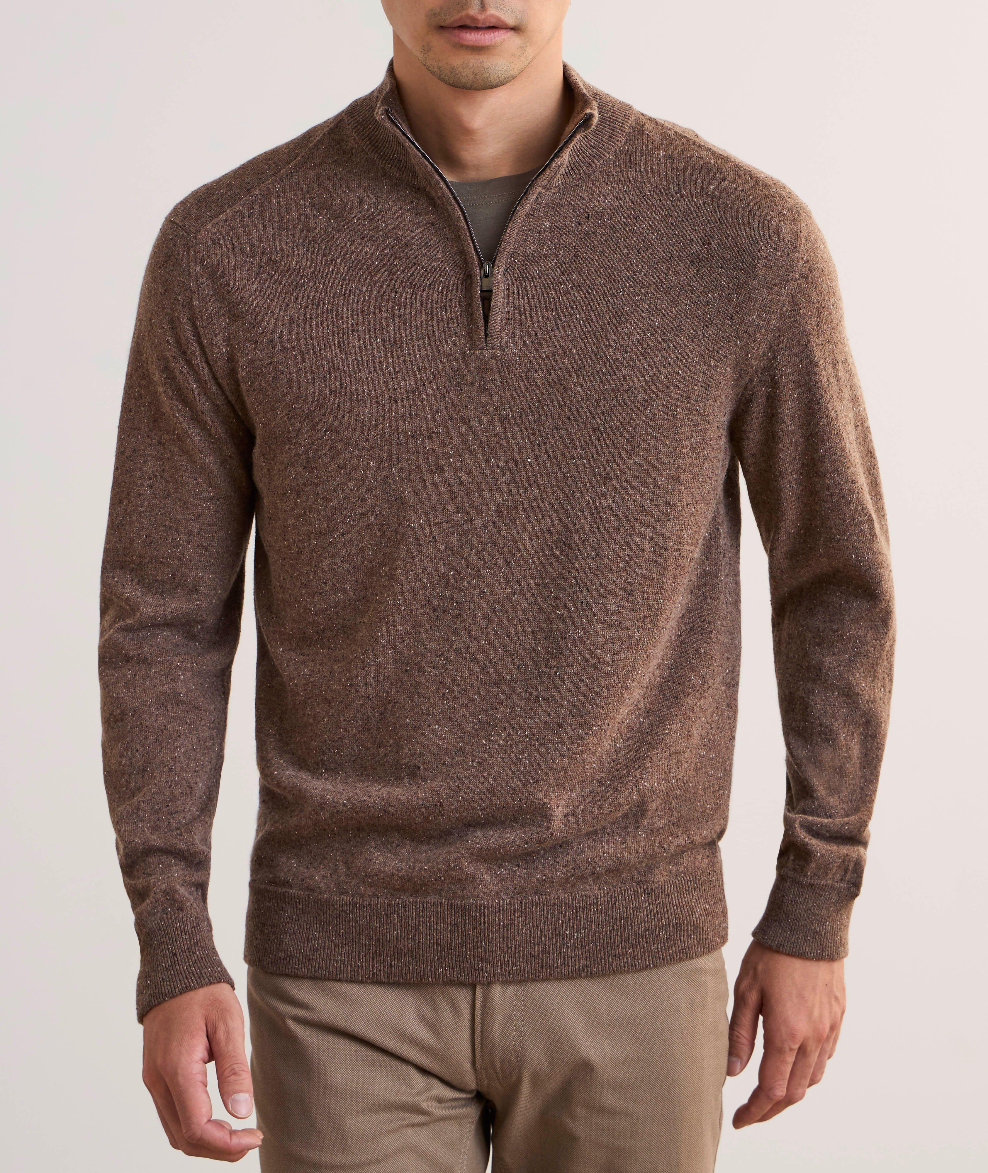 Pull en lainage à demi-glissière image 1