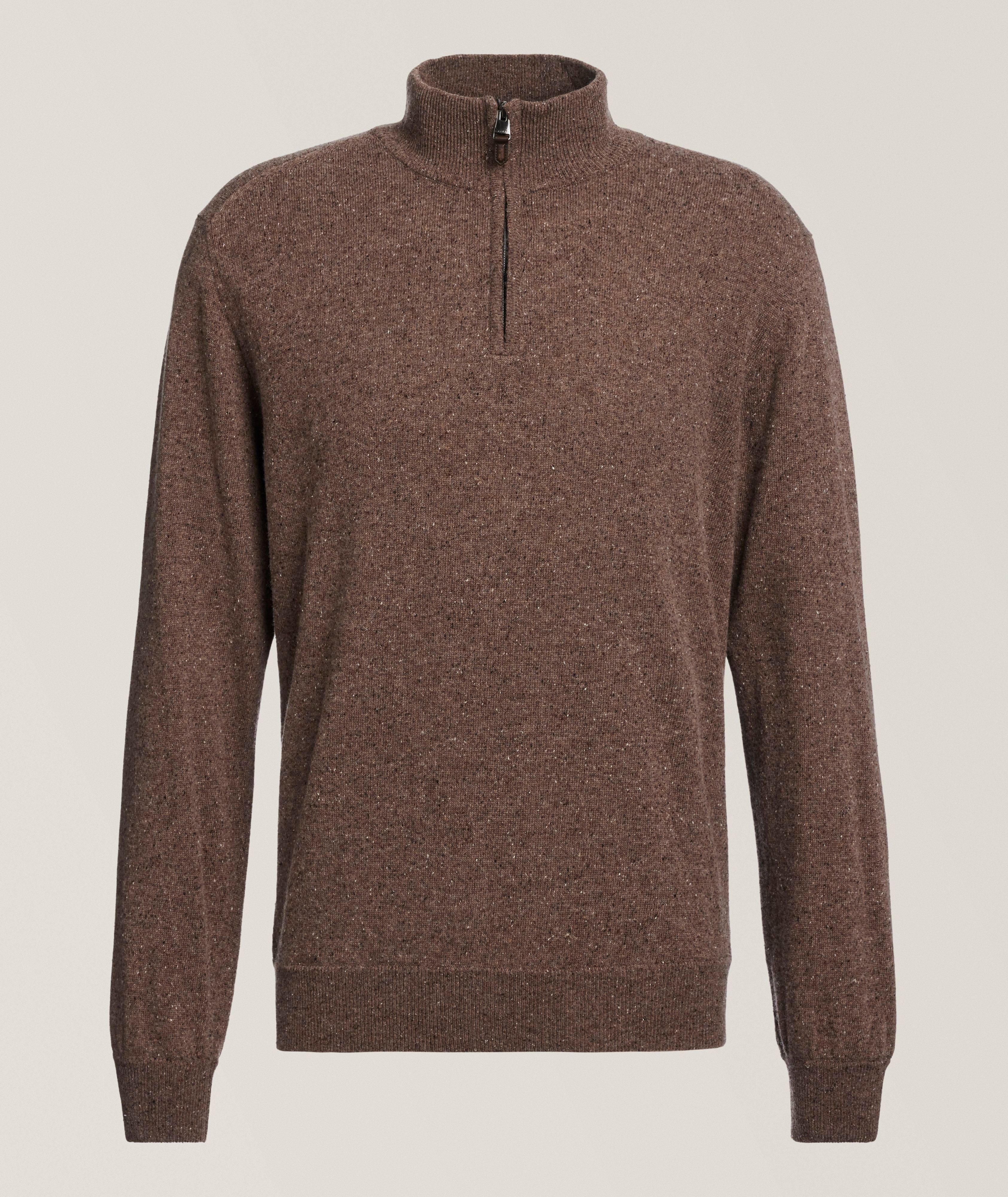 Pull en lainage à demi-glissière image 0