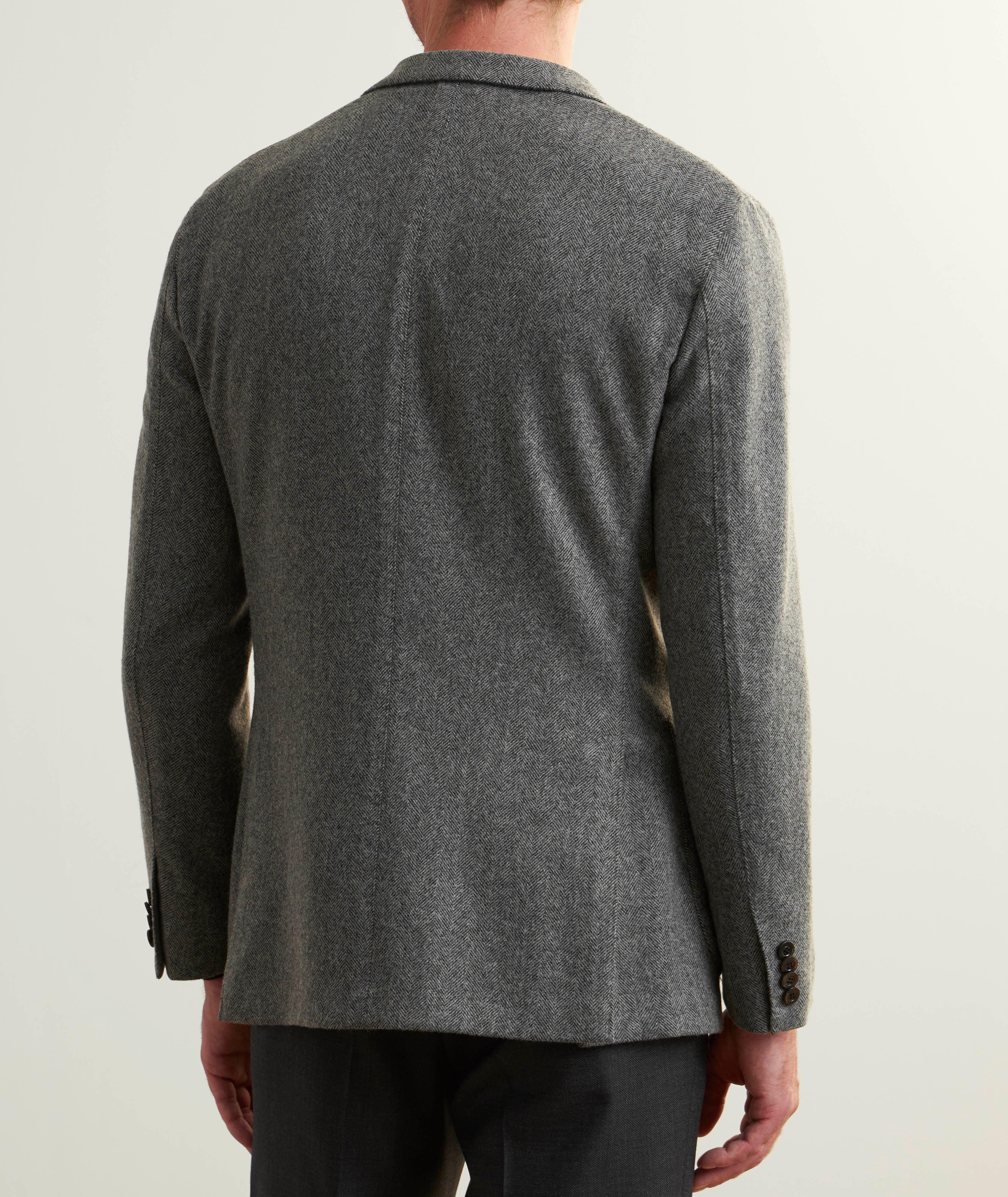 Herringbone Garment Dyed Sport Jacket image 2
