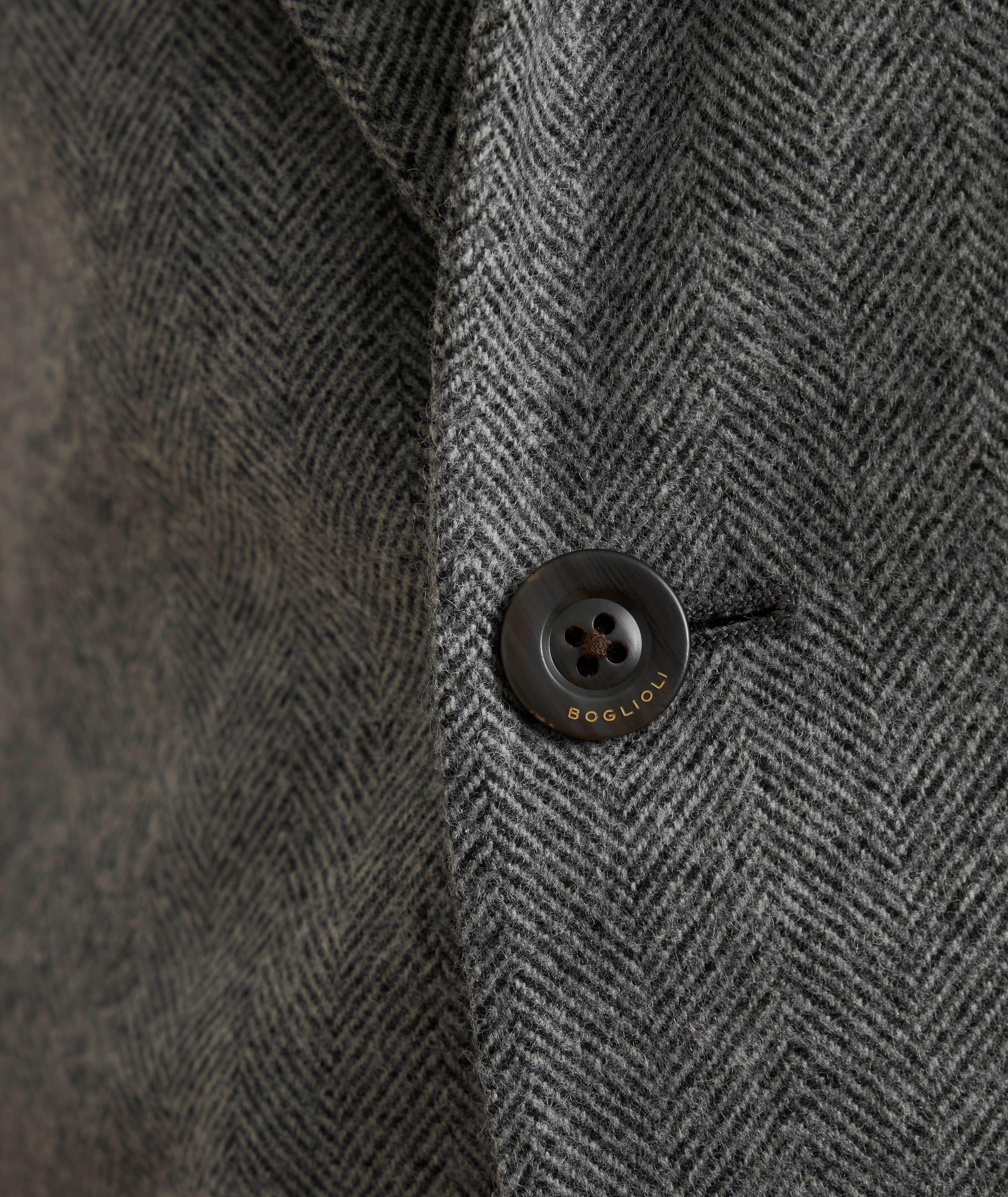 Herringbone Garment Dyed Sport Jacket image 4
