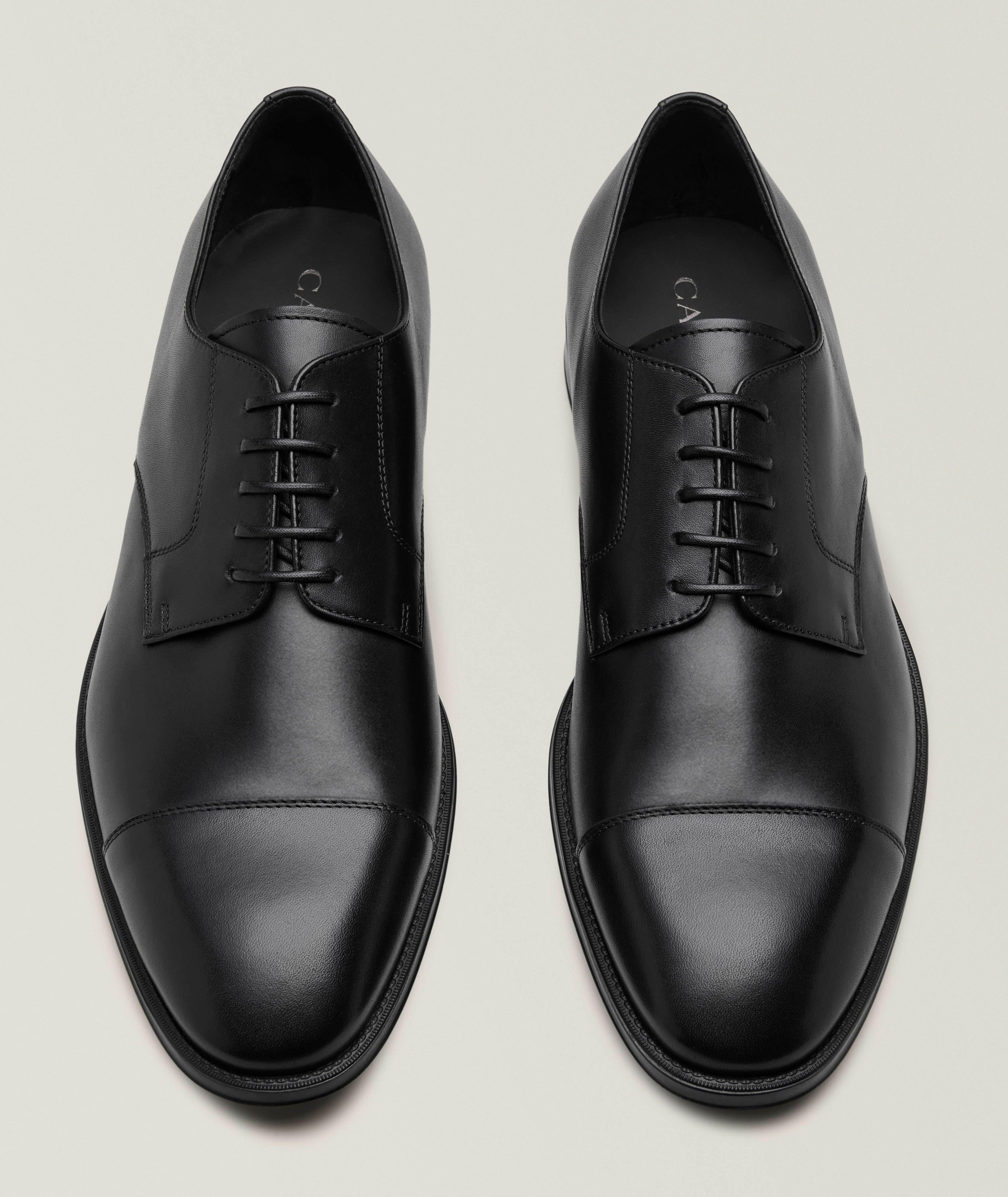 Leather Cap-Toe Derbies image 1