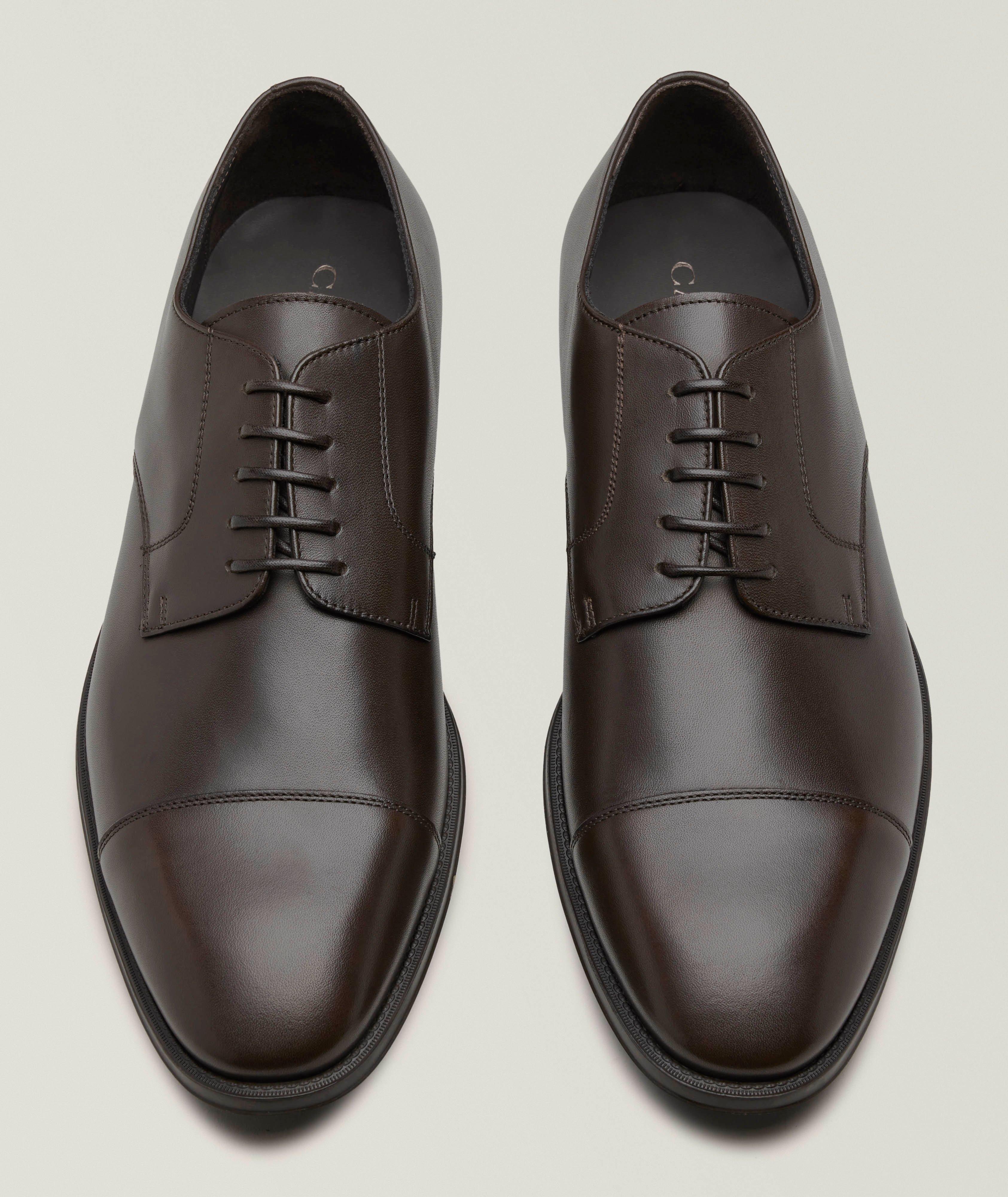 Leather Cap-Toe Derbies image 1