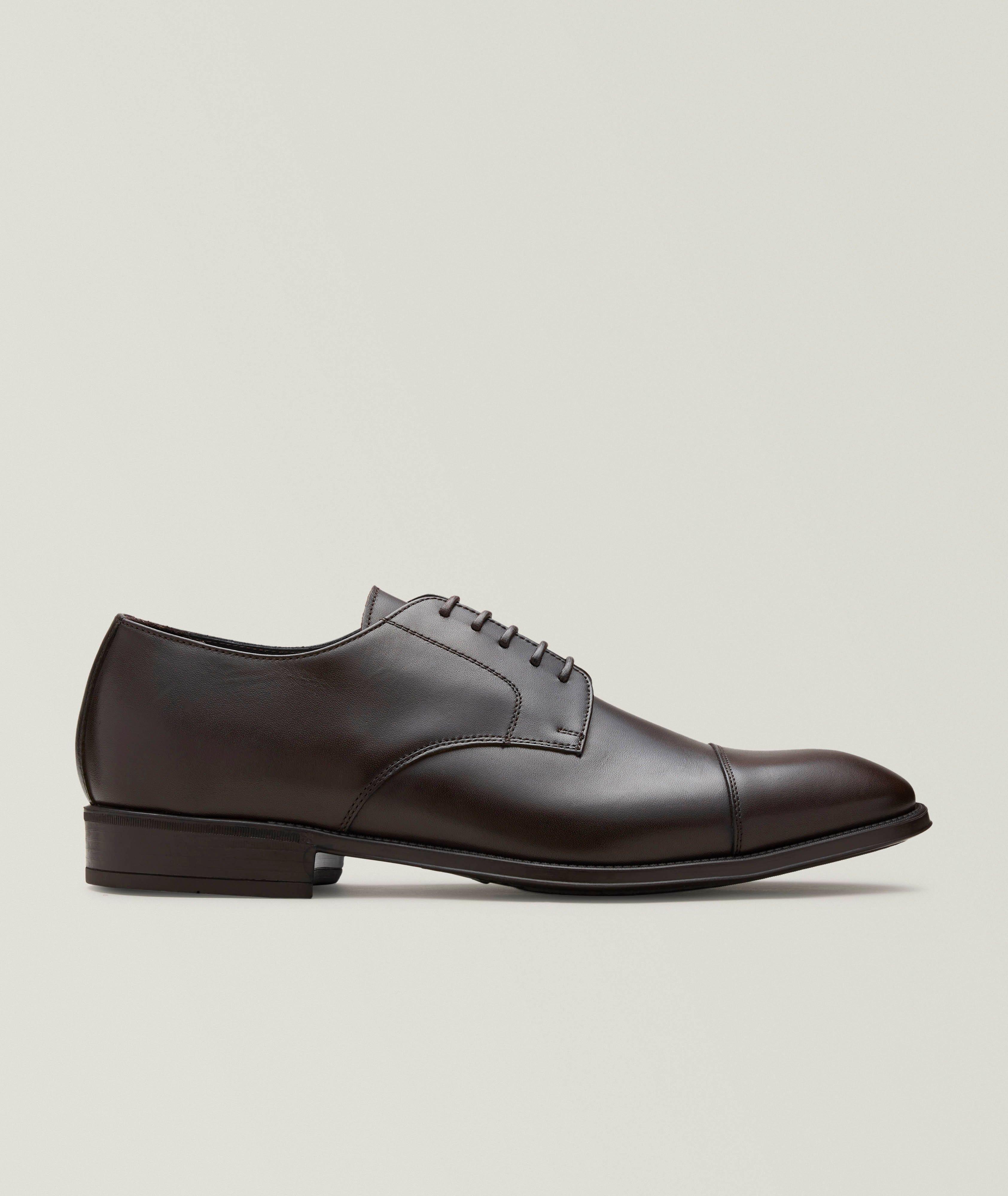 Leather Cap-Toe Derbies image 0