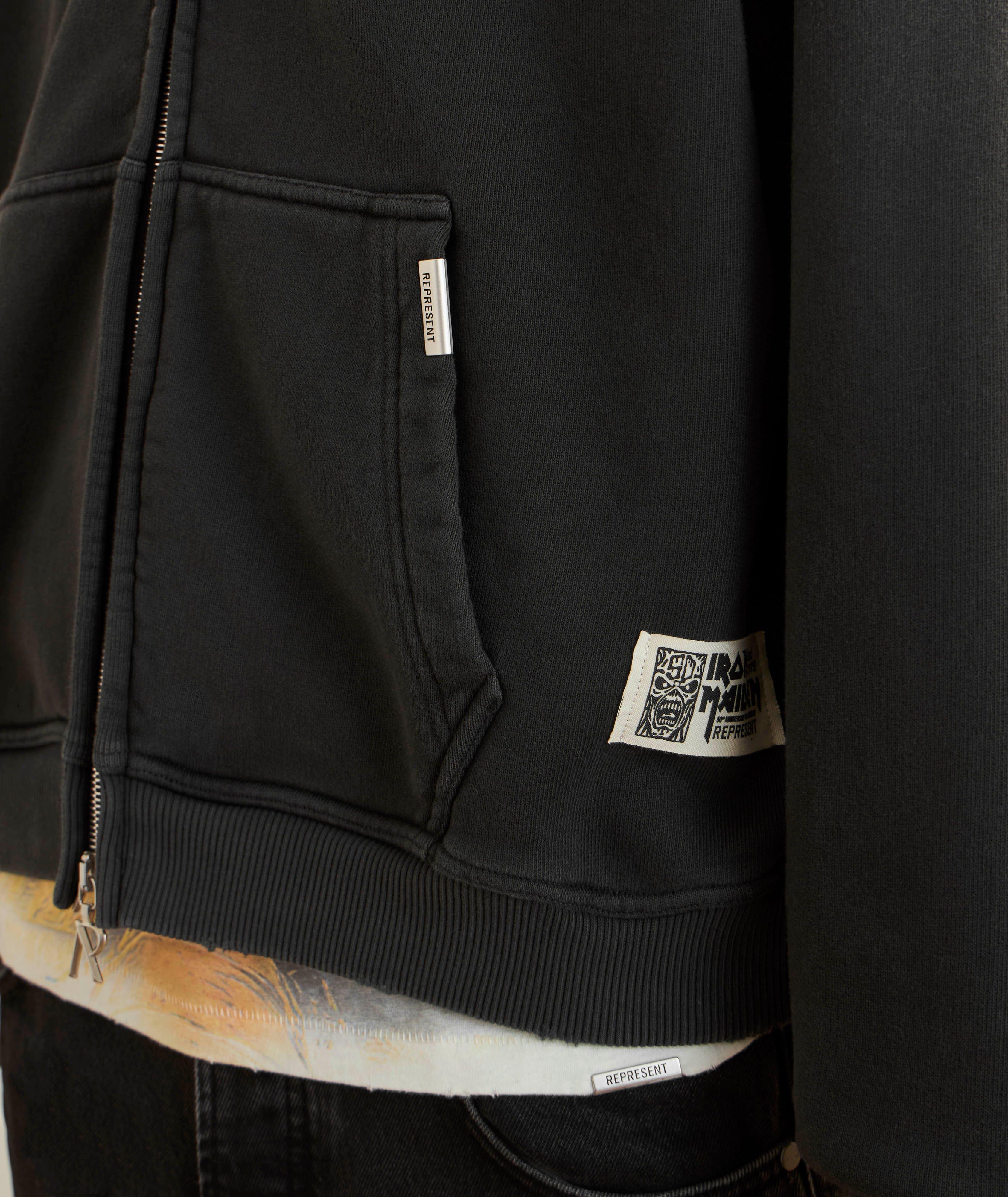 X Iron Maiden Anniversary Full-Zip Hooded Sweatshirt    image 5