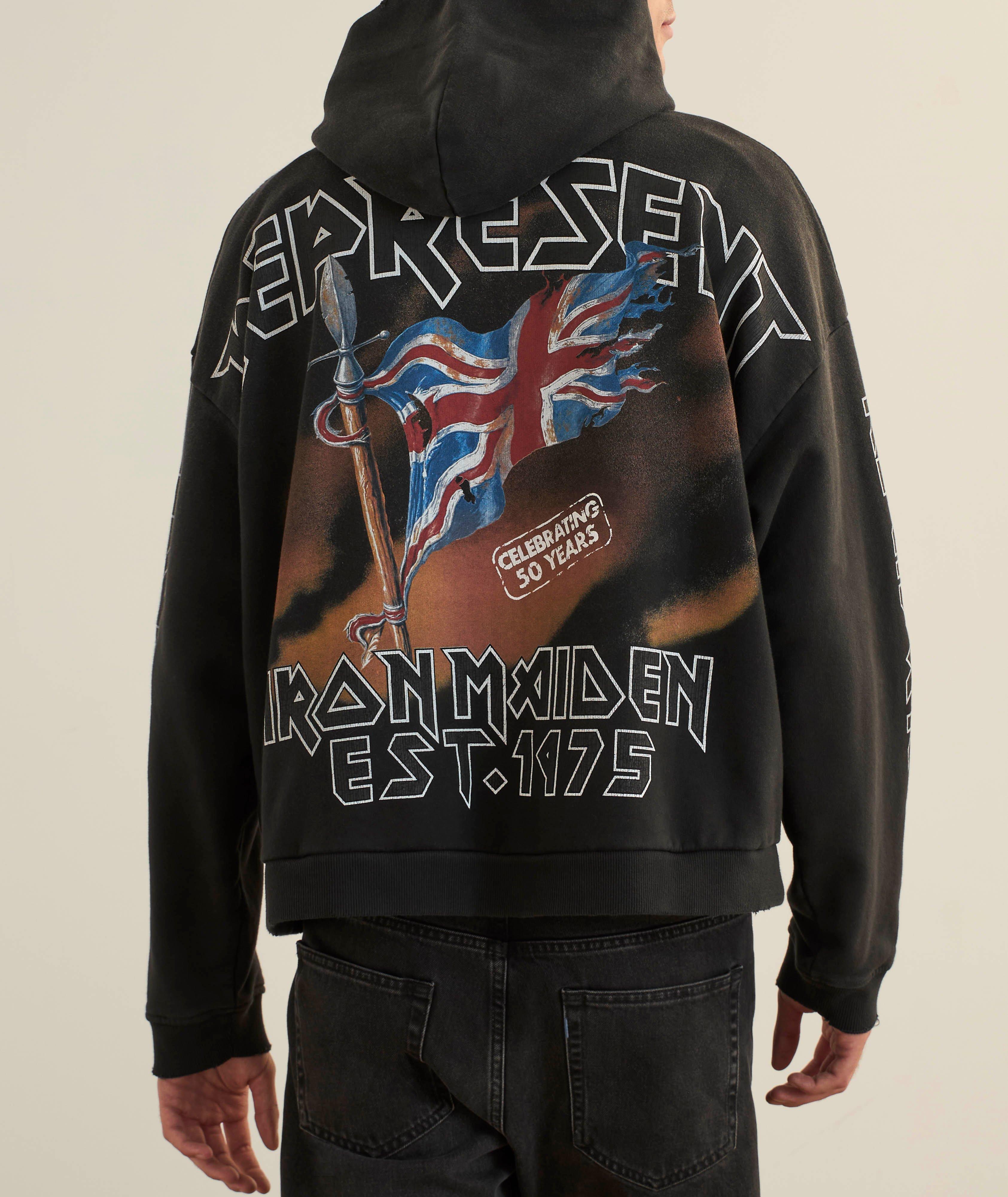 X Iron Maiden Steed Hooded Sweatshirt    image 3
