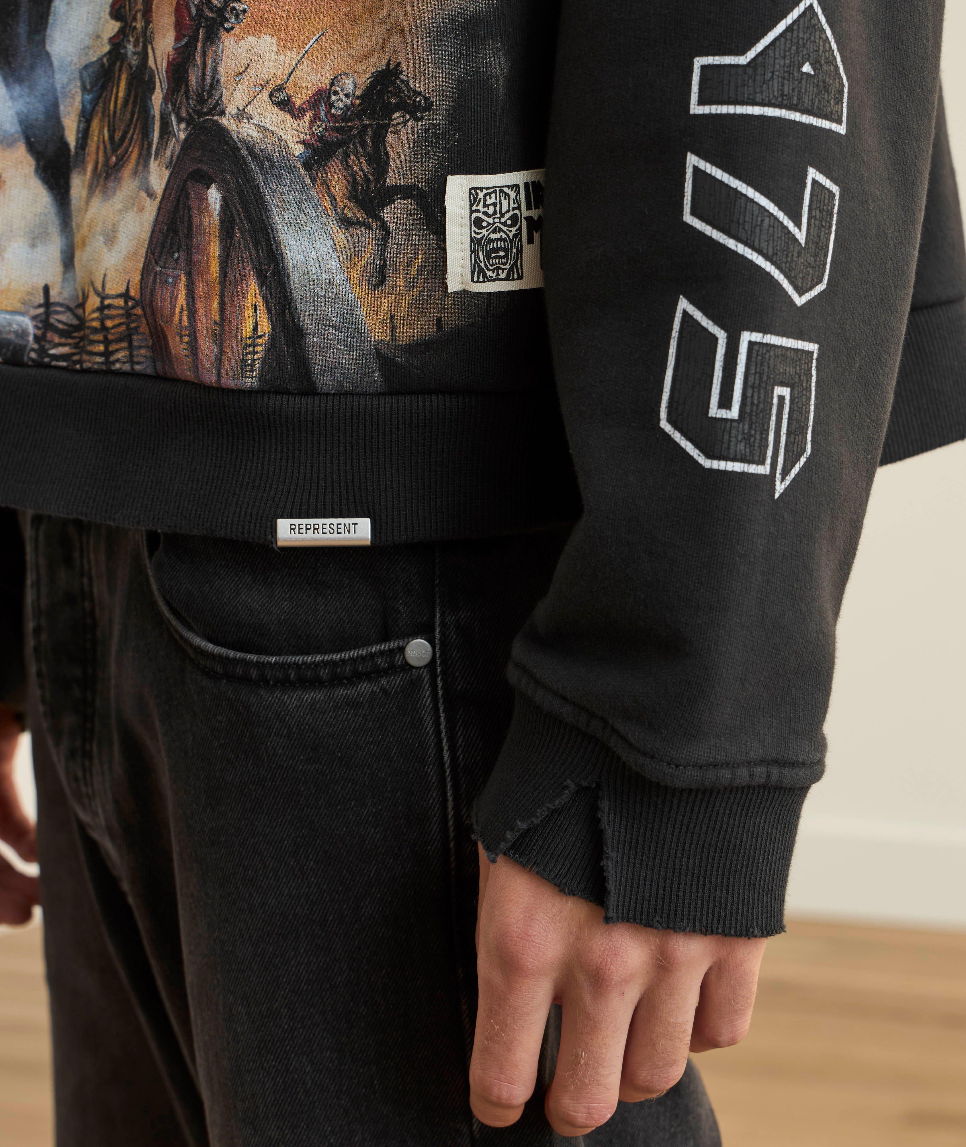 X Iron Maiden Steed Hooded Sweatshirt    image 5