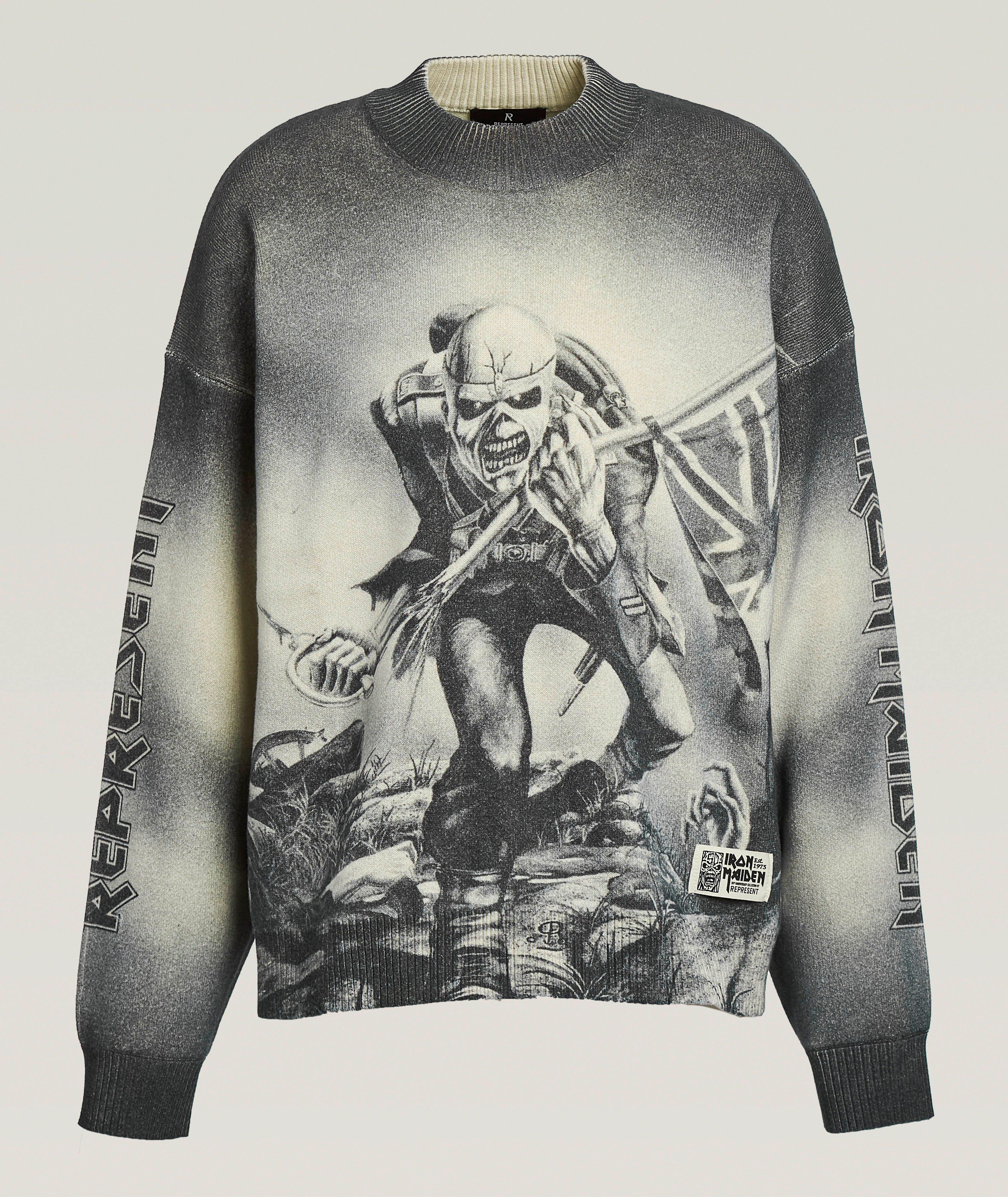 X Iron Maiden Trooper Knit Sweater  image 0