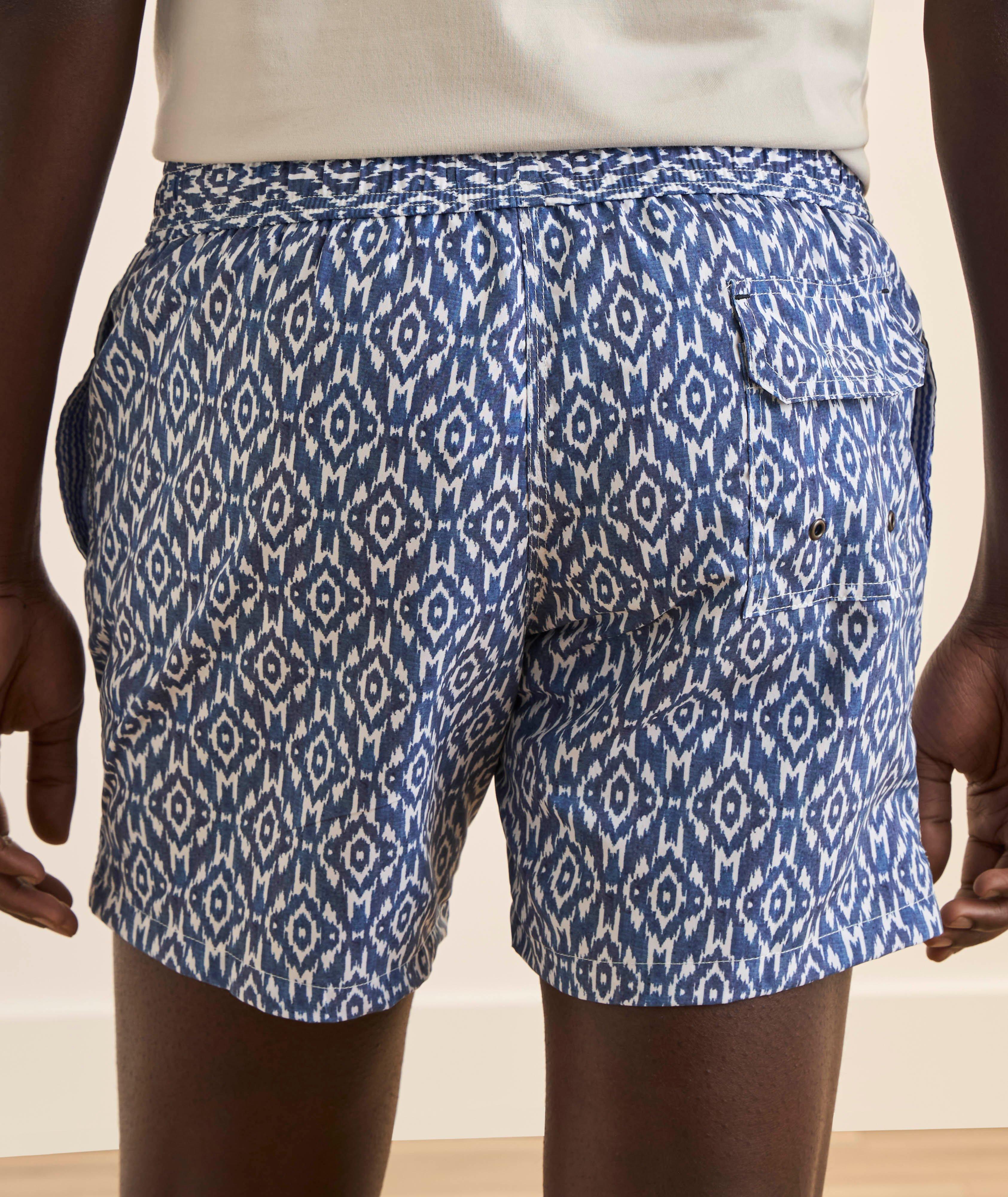 Short de bain géométrique image 2