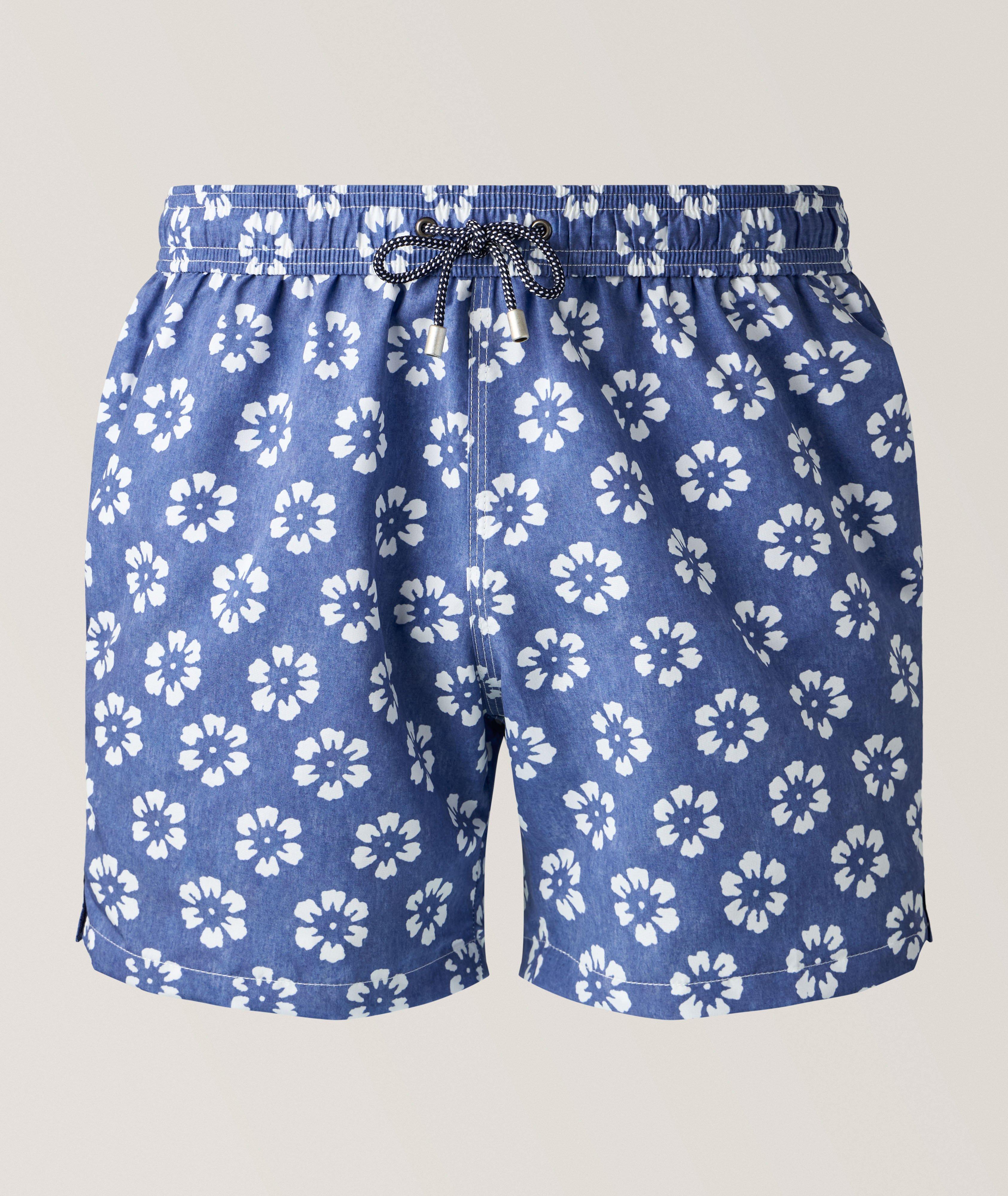 Floral Swim Trunks image 0