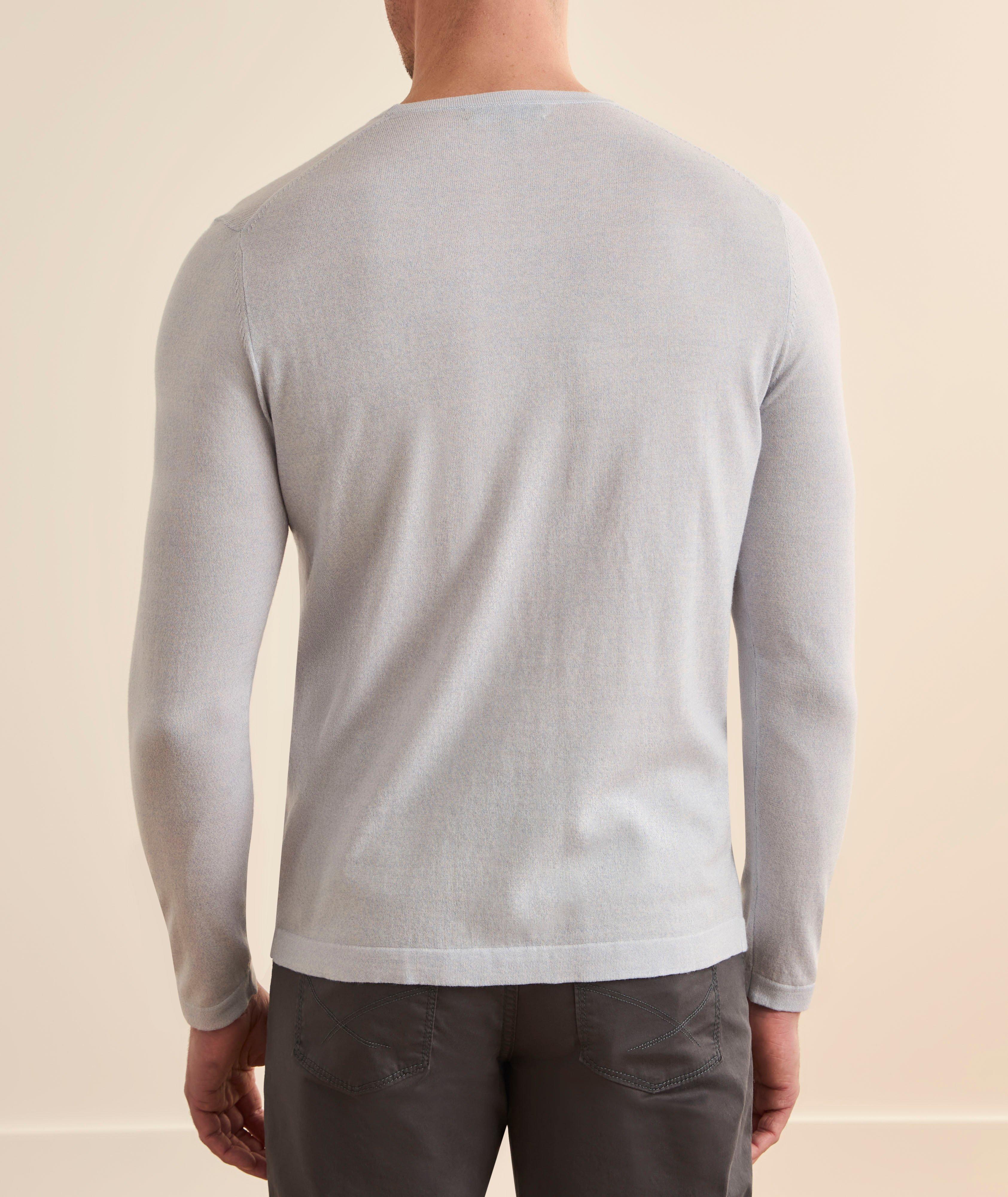 Cotton, Cupro & Merino Wool Sweater image 2
