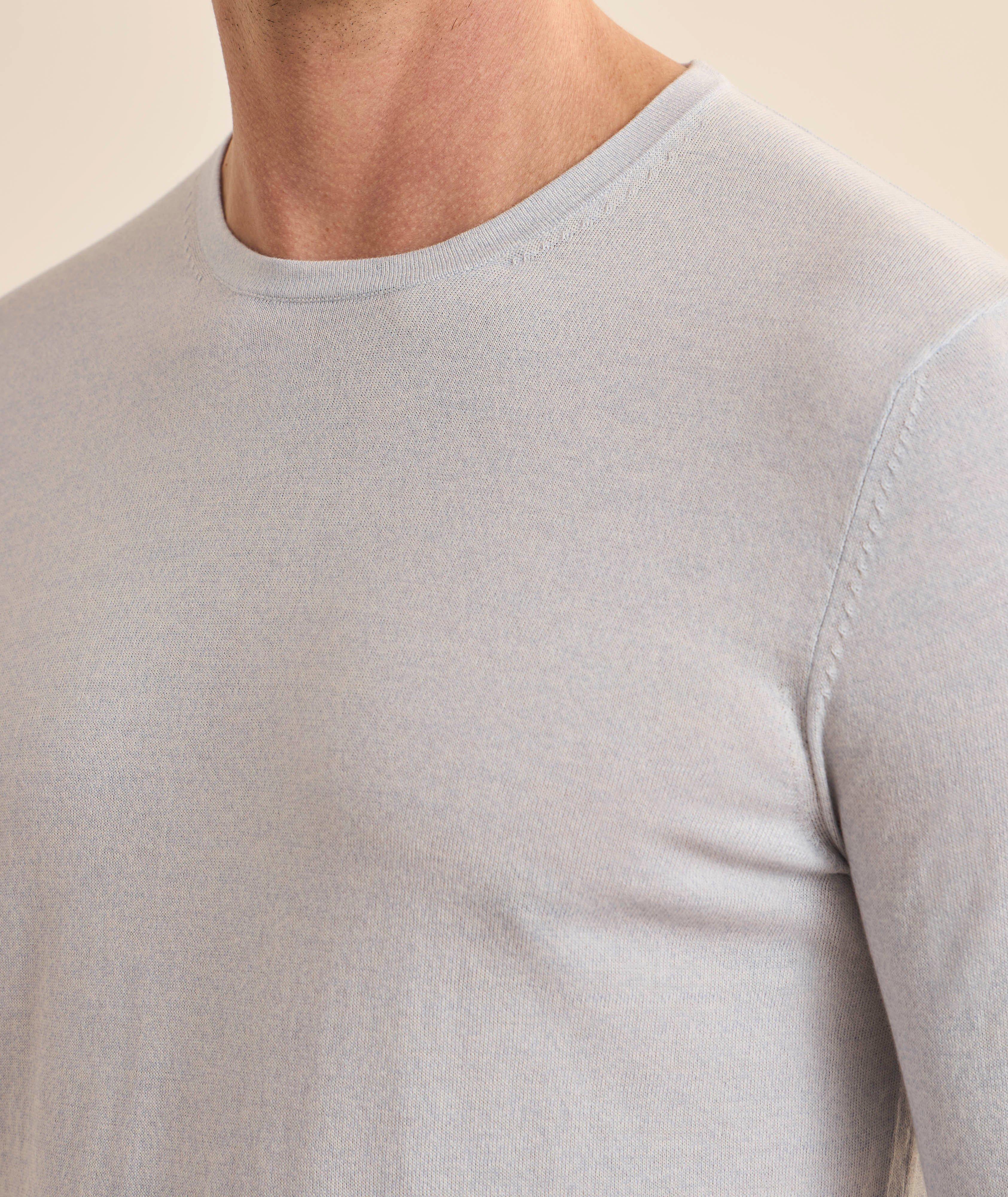 Cotton, Cupro & Merino Wool Sweater image 3