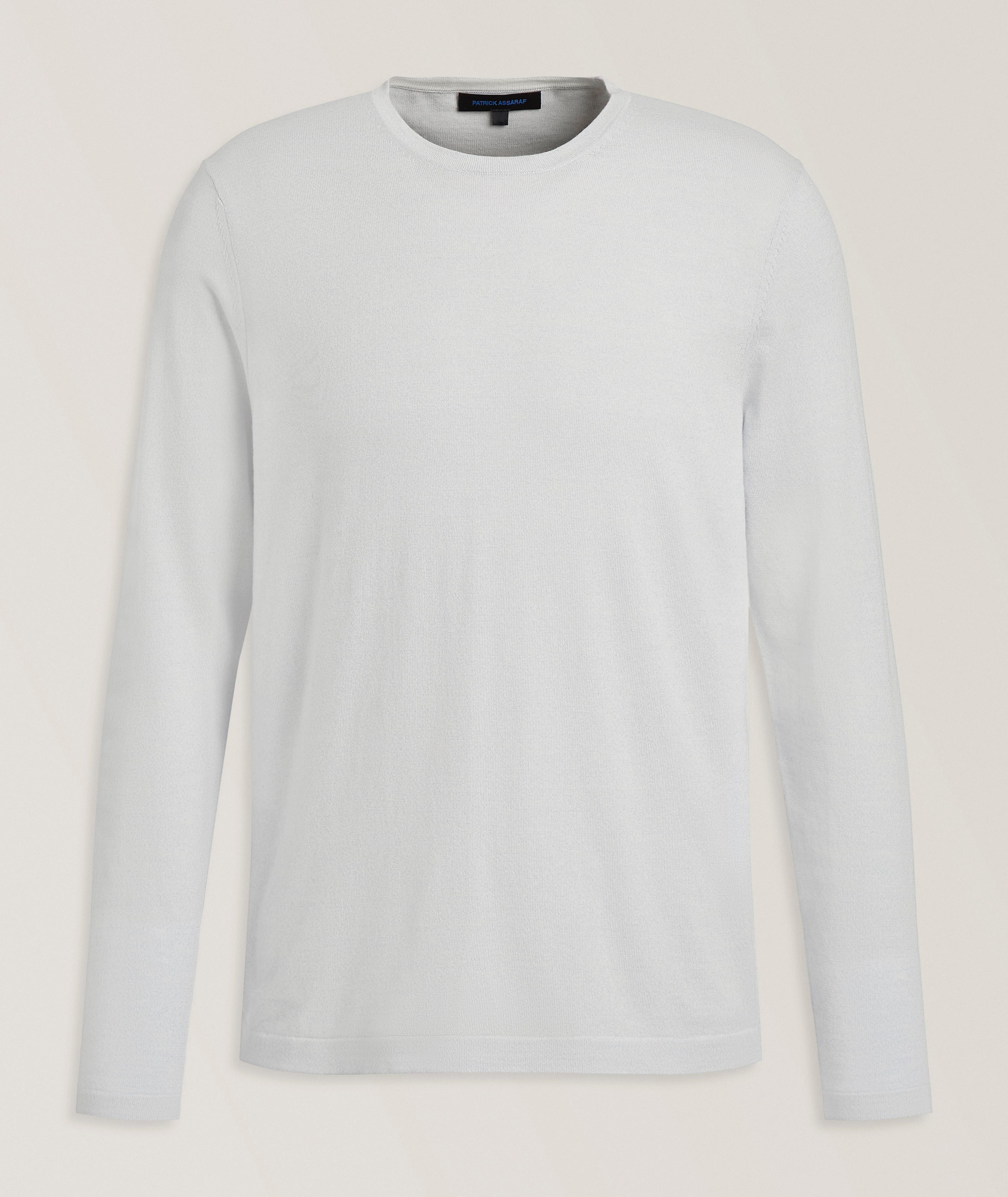 Cotton, Cupro & Merino Wool Sweater image 0